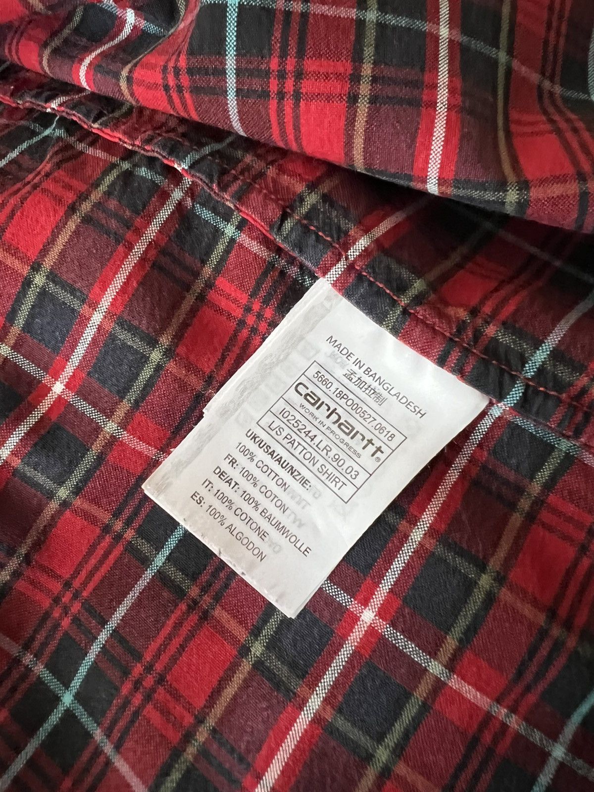 Carhartt Carhartt WIP Patton Shirt Size US L / EU 52-54 / 3 - 7 Thumbnail
