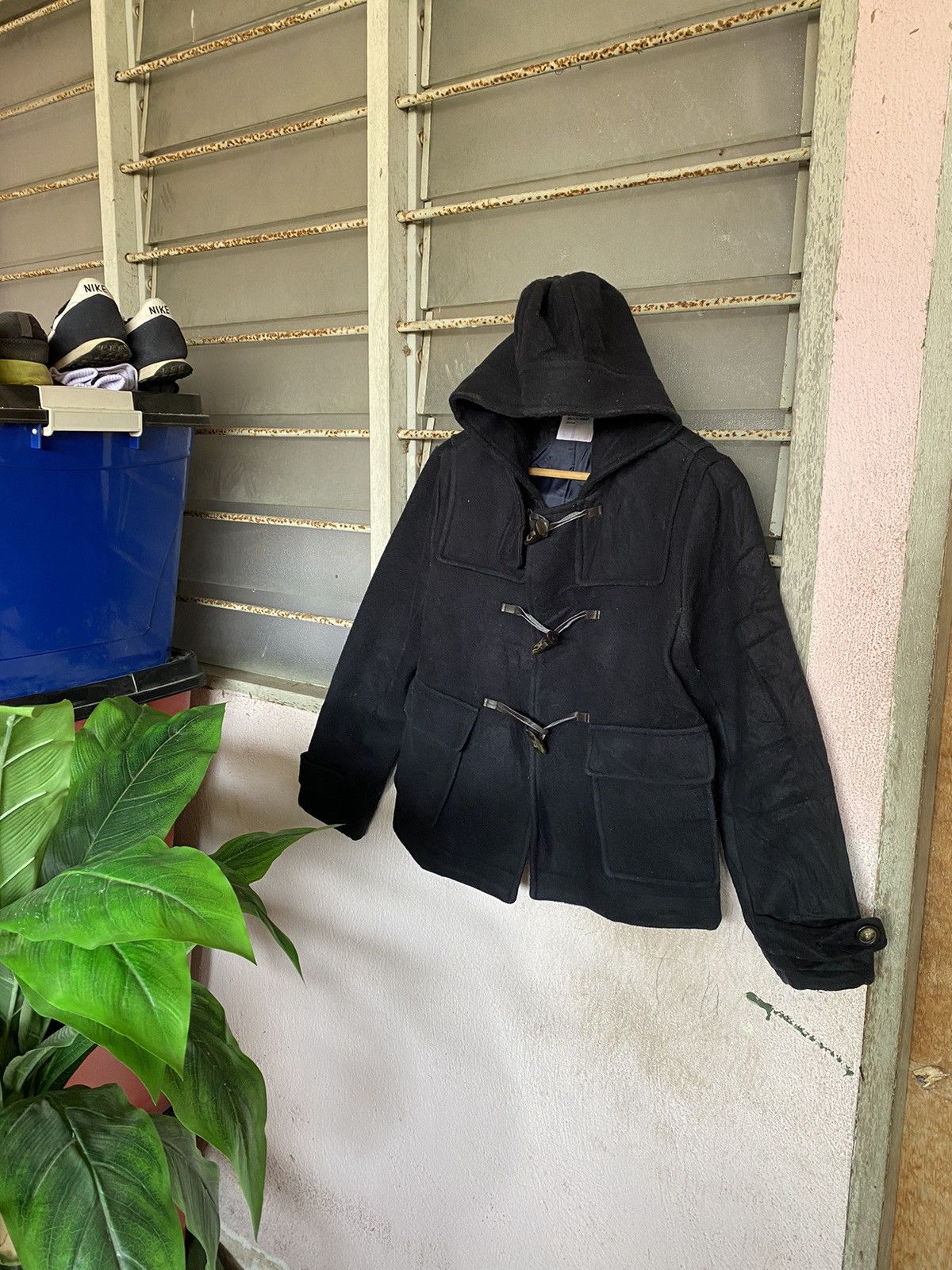 Japanese Brand Back Number Duffle Coat Size M / US 6-8 / IT 42-44 - 1 Thumbnail