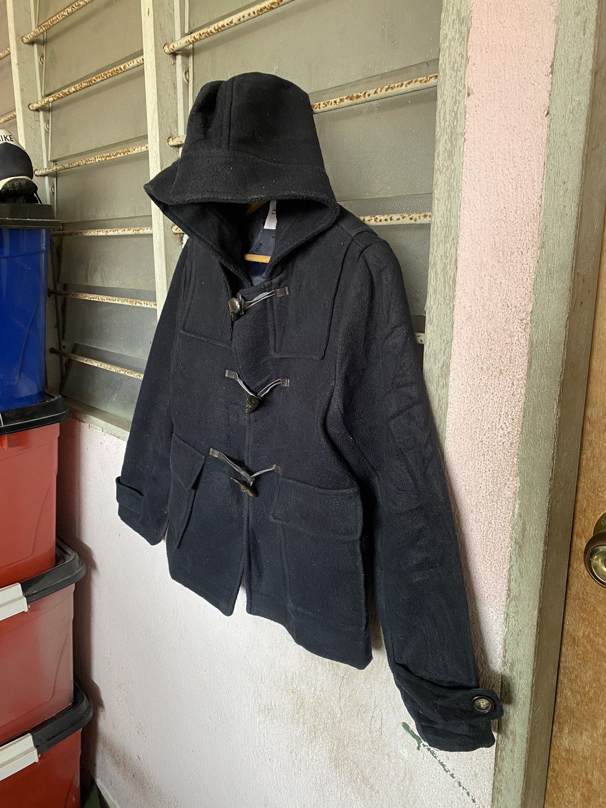 Japanese Brand Back Number Duffle Coat Size M / US 6-8 / IT 42-44 - 3 Thumbnail