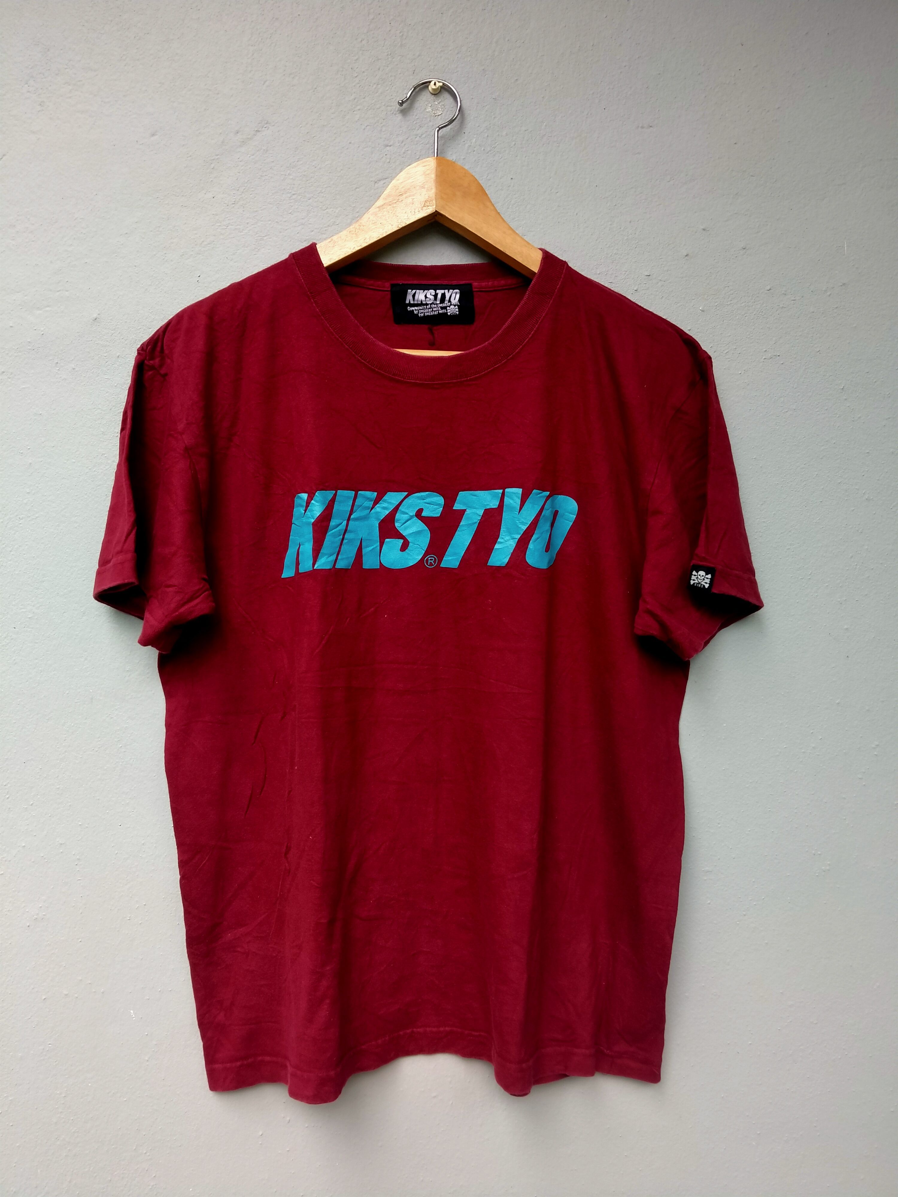 KIKS TYO Vintage Japanese Brand KIKS TYO Spellout Tee Size US M / EU 48-50 / 2 - 2 Thumbnail