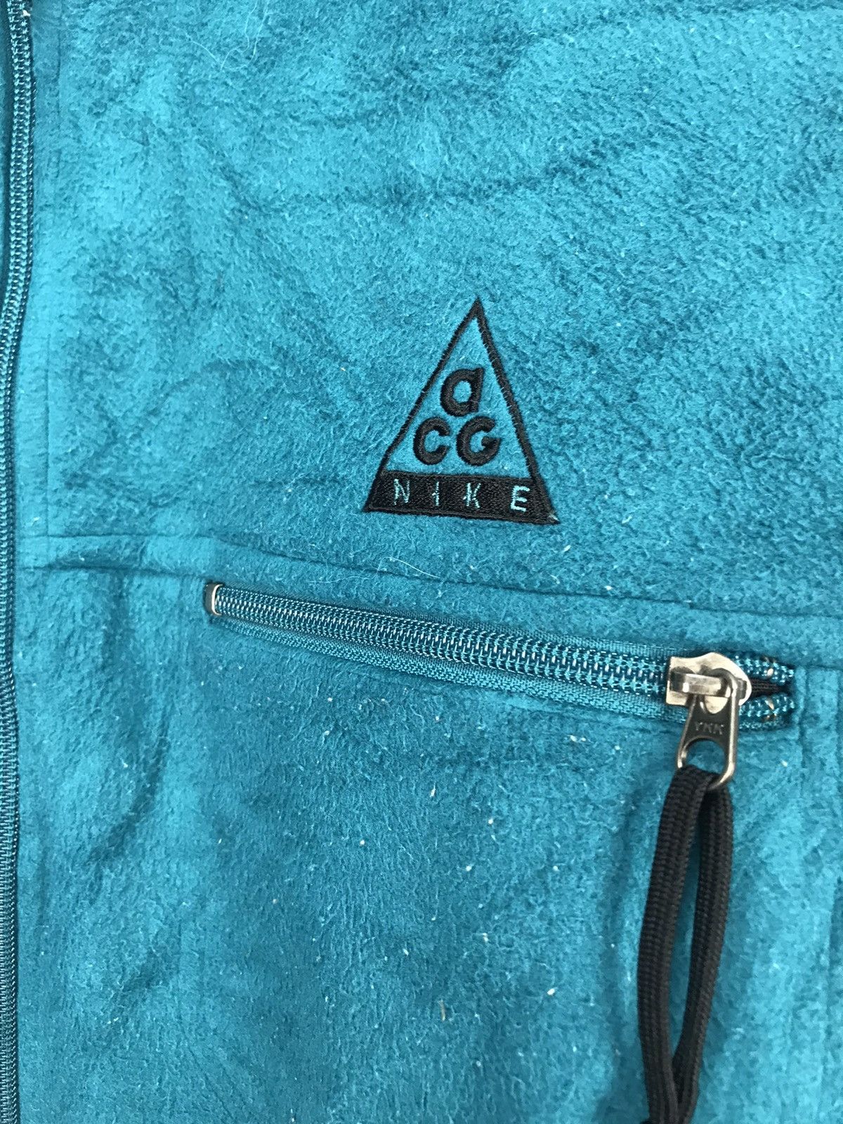 Nike ACG Nike acg embroidered spellout half zipper fleece jacket Size US XL / EU 56 / 4 - 8 Thumbnail