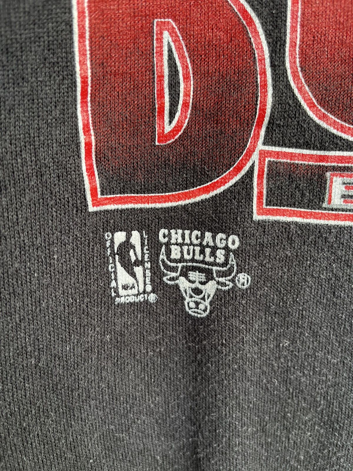 NBA × Vintage Vintage 90s Chicago Bulls Sweatshirt Size US XXL / EU 58 / 5 - 4 Thumbnail