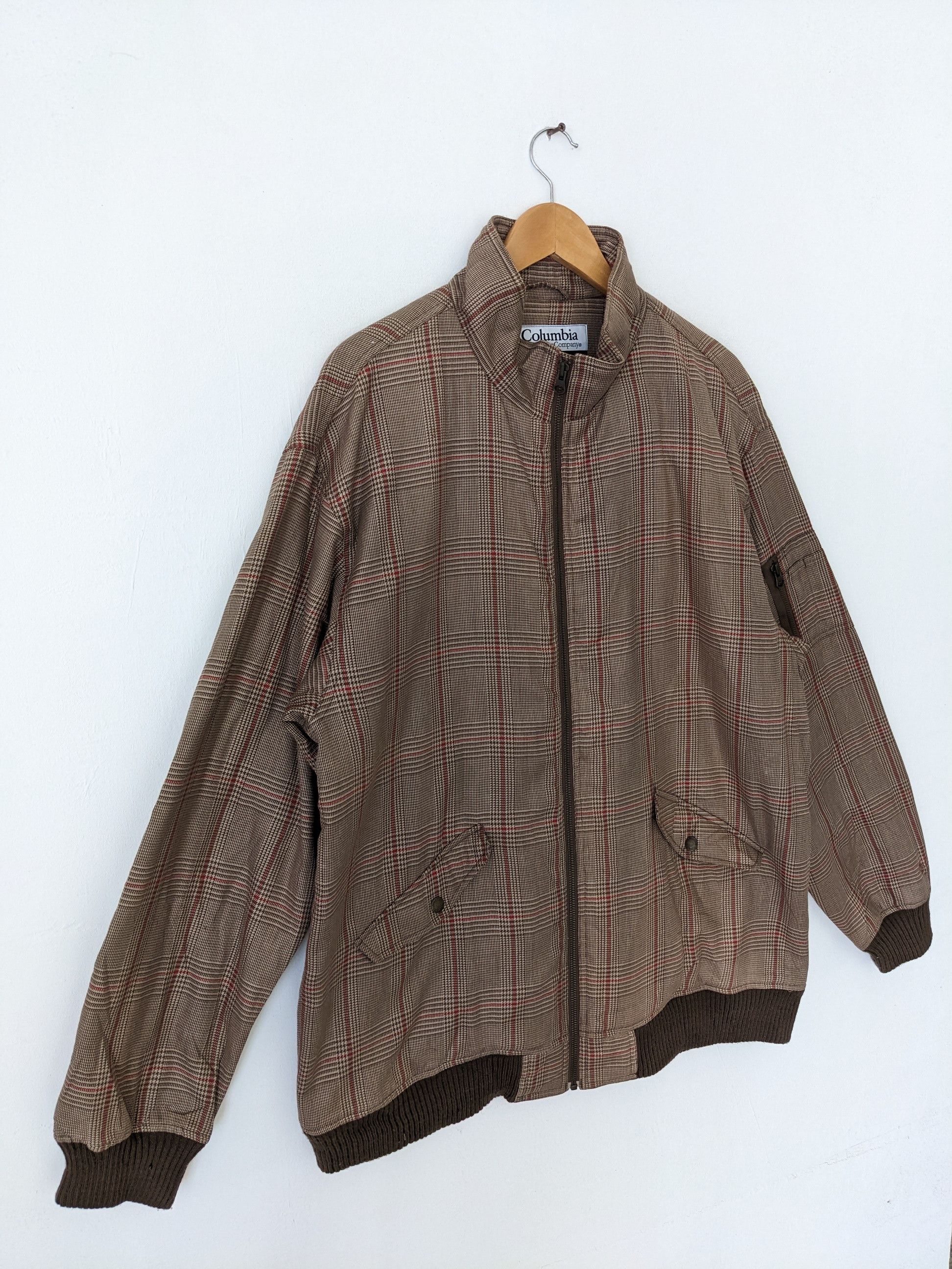 Columbia Vintage Columbia Jacket Outdoor Style Checkered Size US XL / EU 56 / 4 - 3 Thumbnail