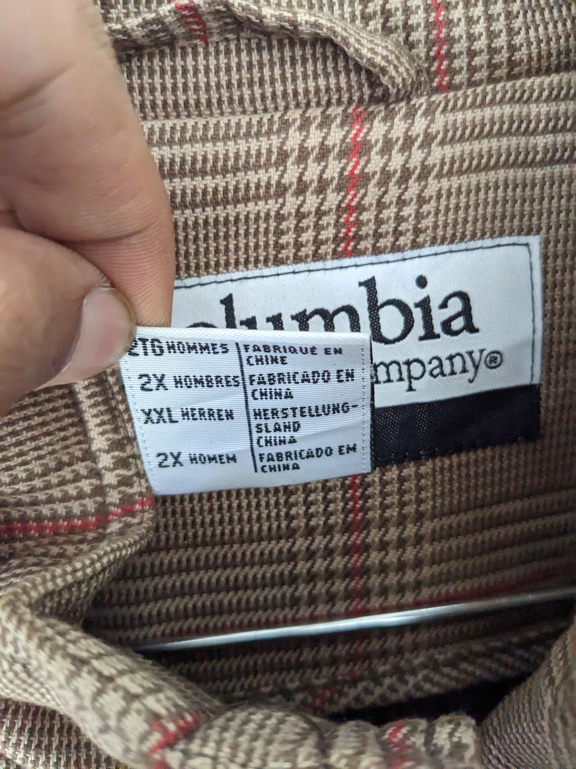 Columbia Vintage Columbia Jacket Outdoor Style Checkered Size US XL / EU 56 / 4 - 11 Thumbnail