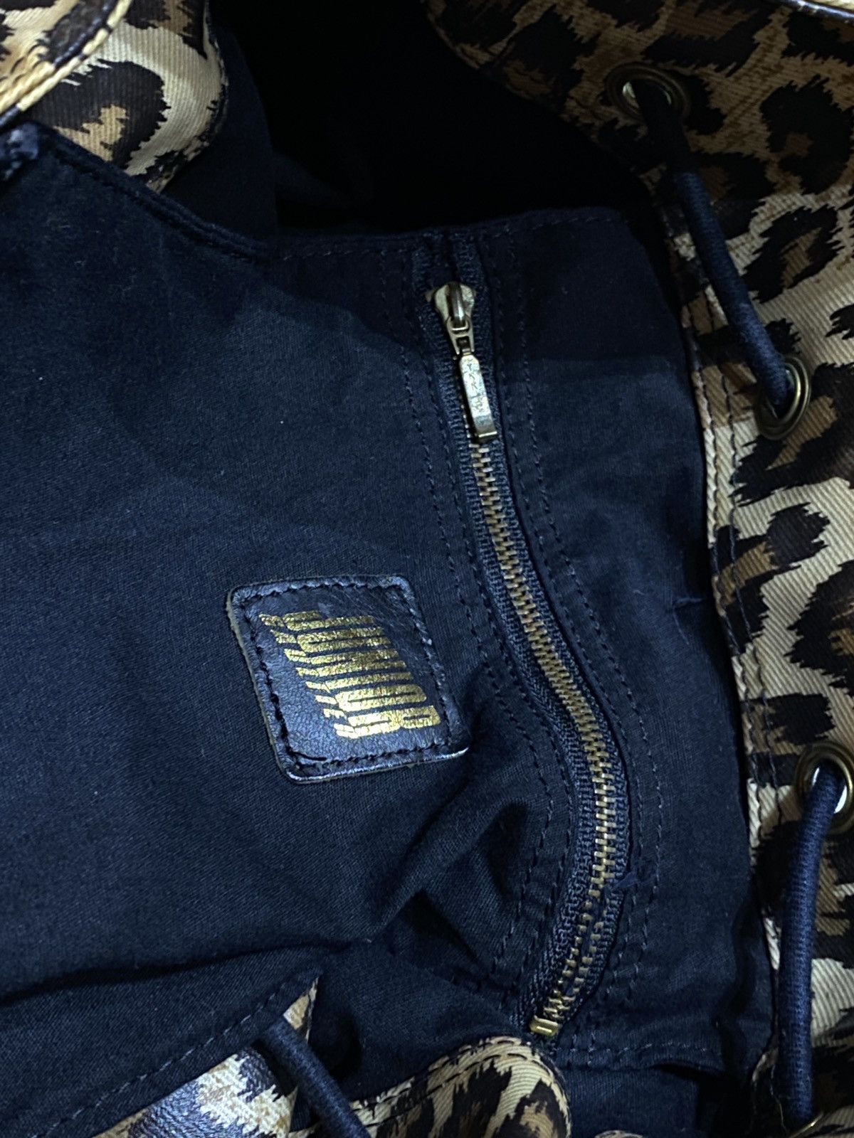 Jean Paul Gaultier Rare! 90’ Junior Gaultier Leopard Bucket Bag Size ONE SIZE - 6 Thumbnail