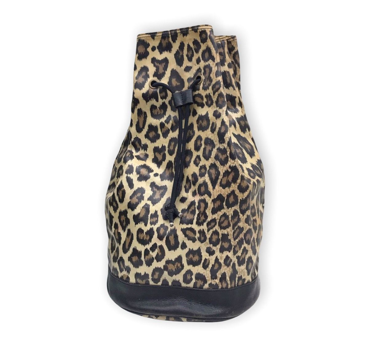 Jean Paul Gaultier Rare! 90’ Junior Gaultier Leopard Bucket Bag Size ONE SIZE - 1 Thumbnail