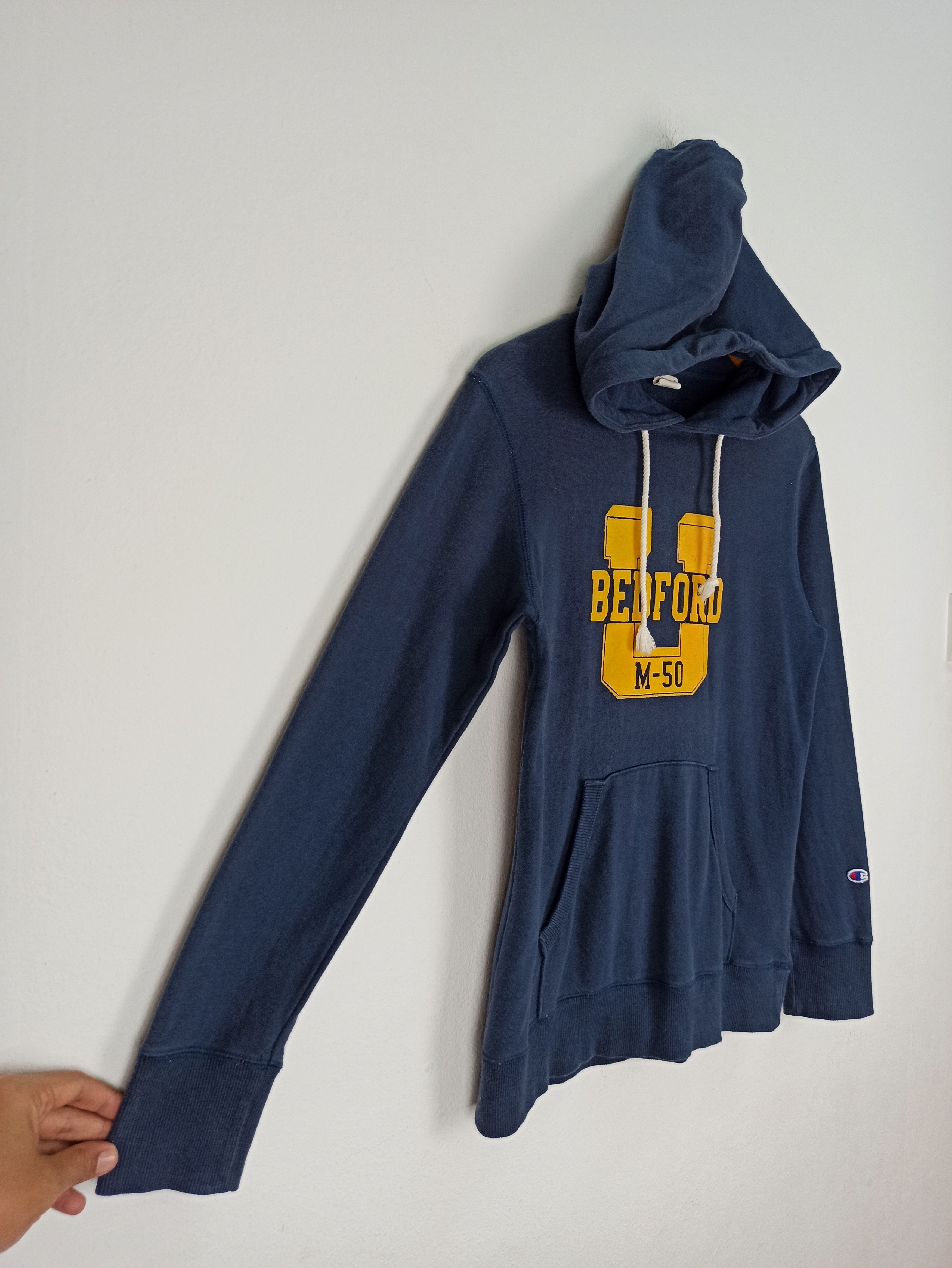 Champion Vintage Champion Hoodie Bedford M-50 Big Logo Spells out Size US S / EU 44-46 / 1 - 4 Thumbnail