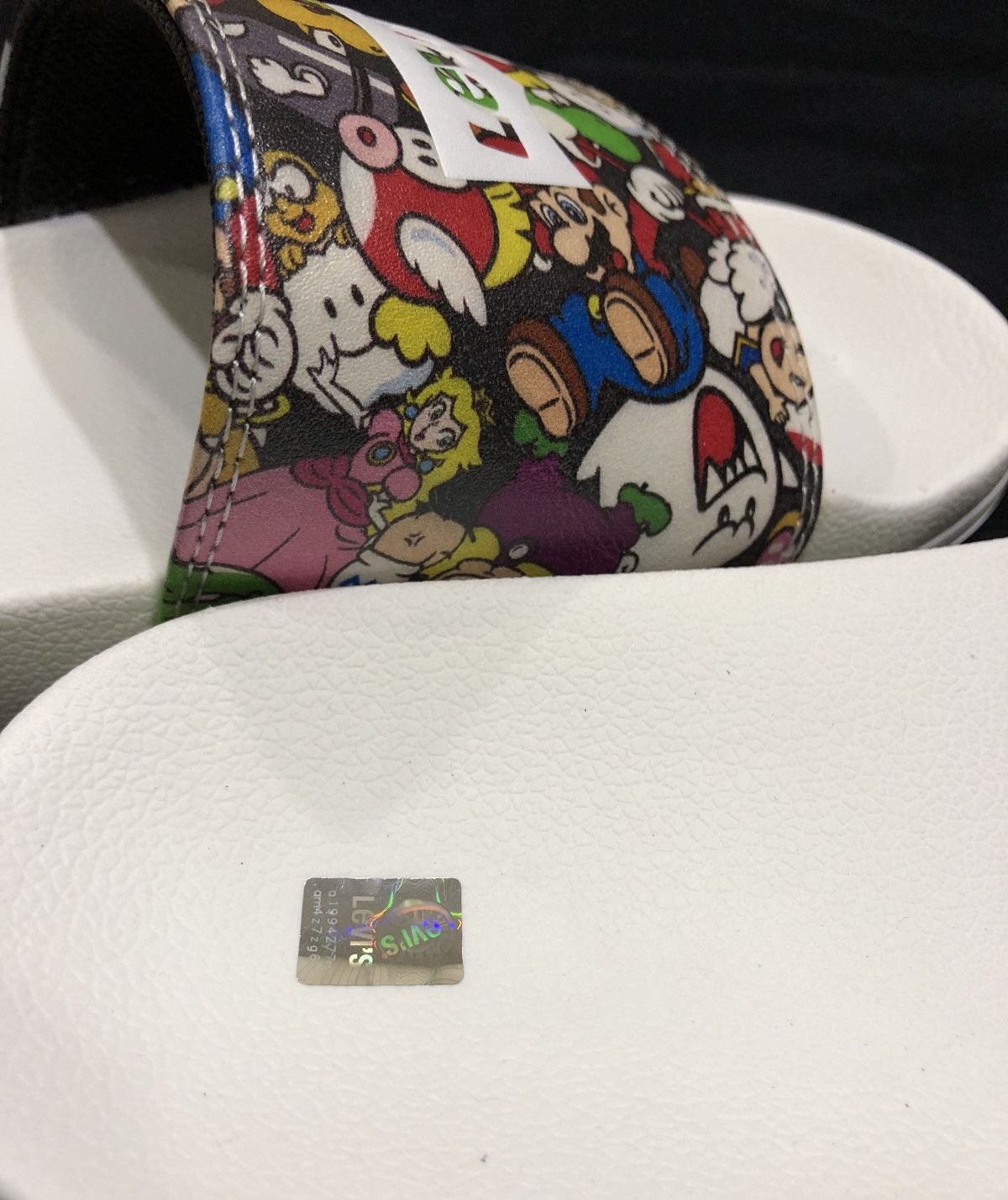 Cartoon Network 🔥Levi’s®️ X Super Mario All Over Sliders Size US 7.5 / EU 40-41 - 7 Thumbnail