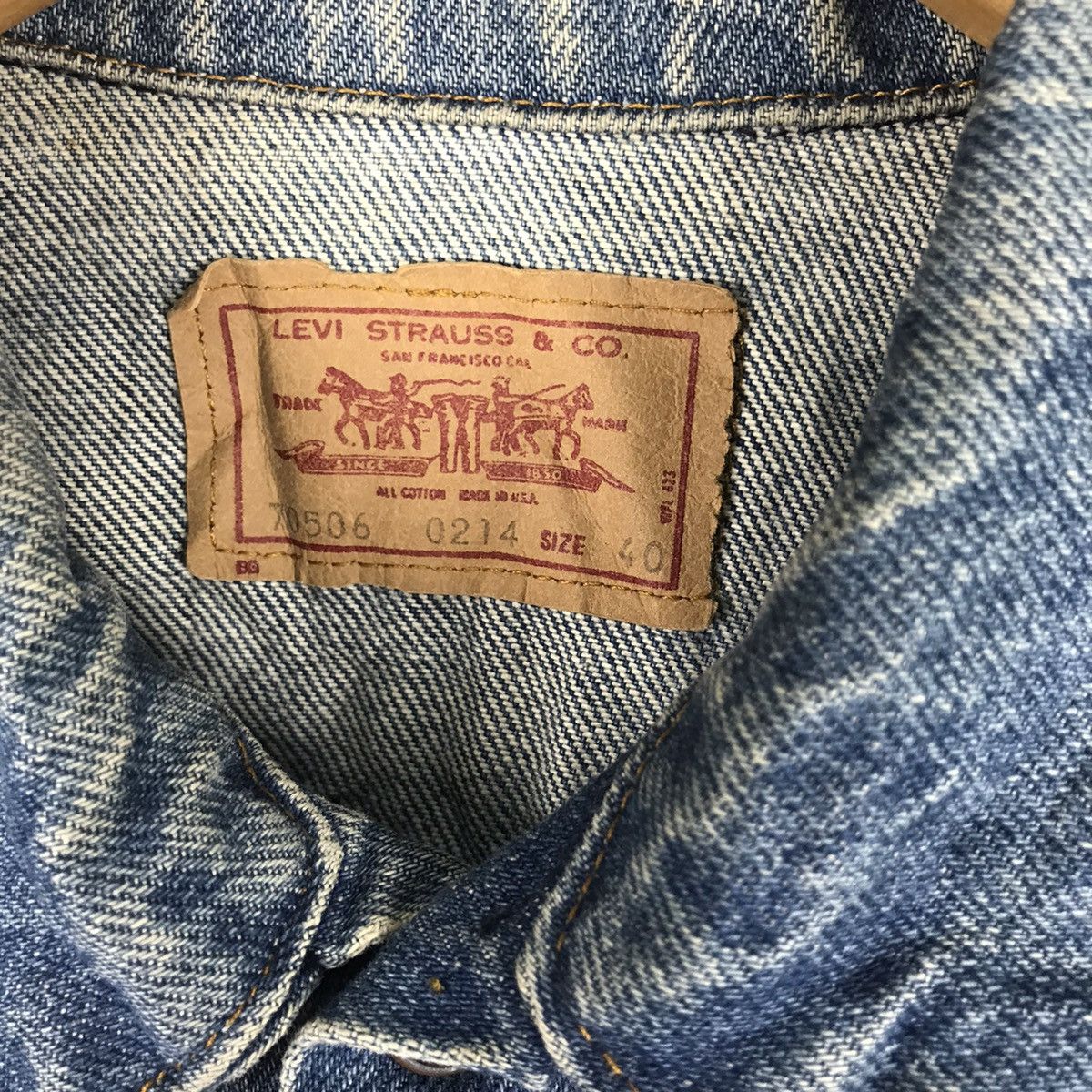 Levi's × Levi's Vintage Clothing Levi’s Trucker Jacket Size US M / EU 48-50 / 2 - 7 Thumbnail