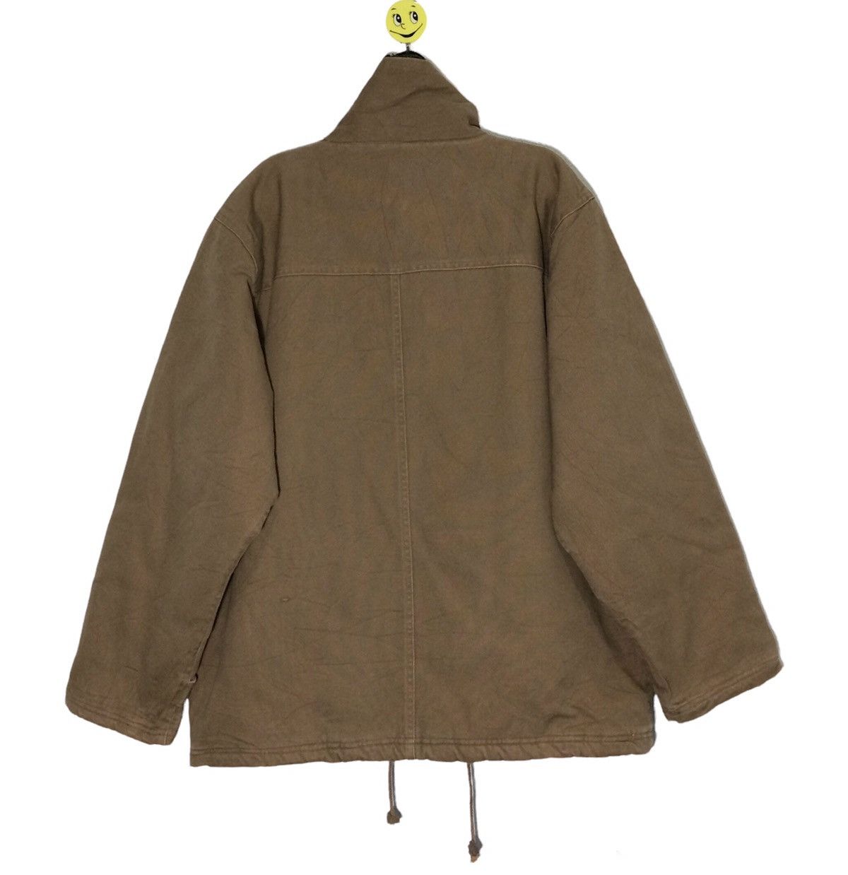Vintage 70's Chore Work Wear Canvas Fall Winter Out of Curiosity Size US L / EU 52-54 / 3 - 3 Thumbnail
