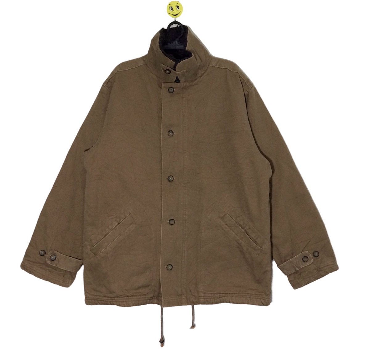 Vintage 70's Chore Work Wear Canvas Fall Winter Out of Curiosity Size US L / EU 52-54 / 3 - 1 Thumbnail