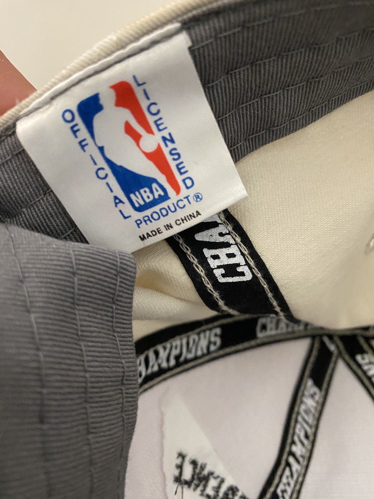 NBA × Vintage Vintage NWT ‘02 New Jersey Nets East Conference Champs Hat Size ONE SIZE - 15 Thumbnail