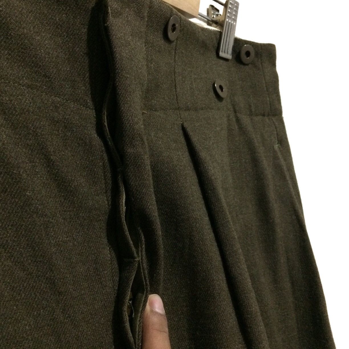 Army Of Me Vintage 1957 CLAYMAN & SONS LIMITED heavy Cotton Pants Size US 32 / EU 48 - 3 Thumbnail