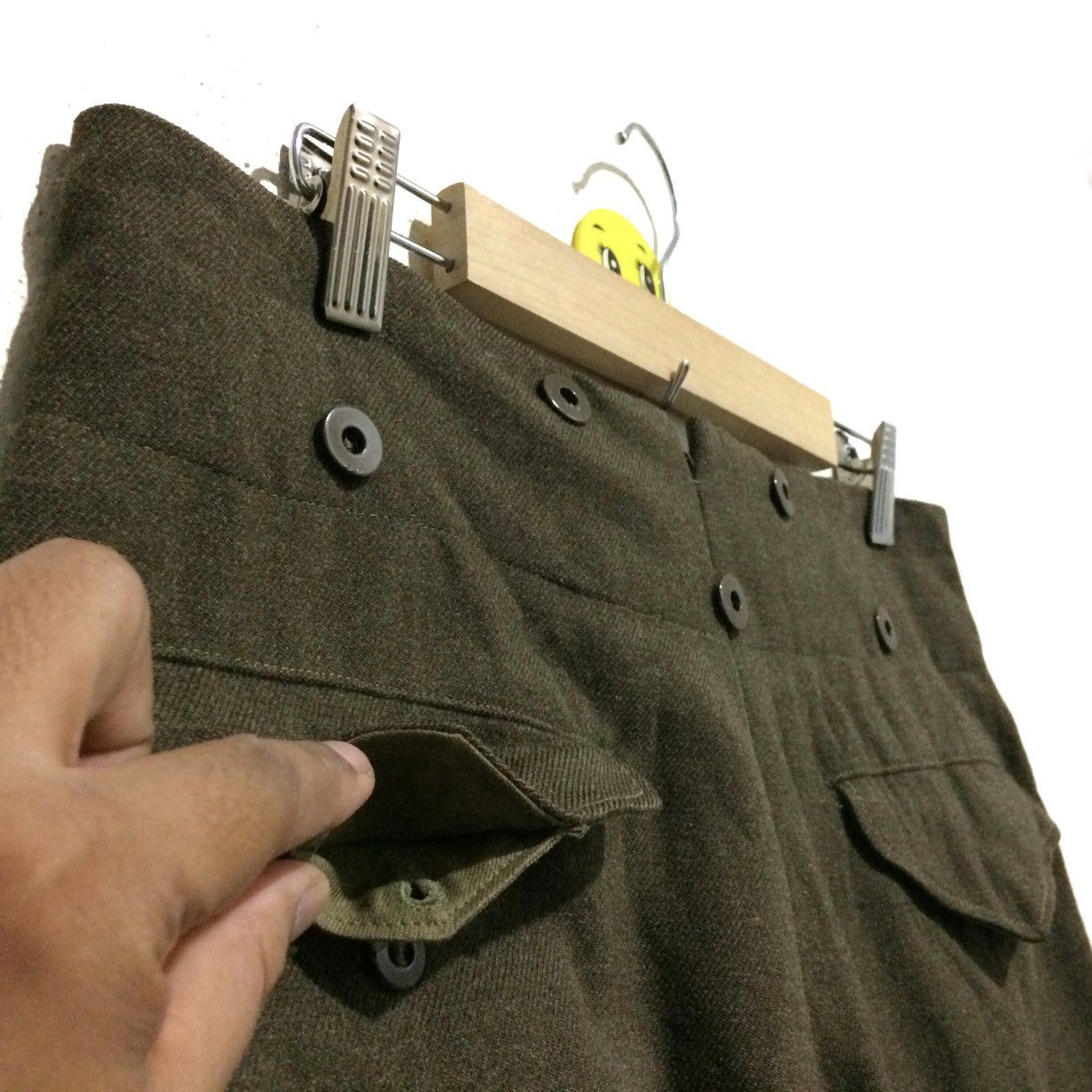 Army Of Me Vintage 1957 CLAYMAN & SONS LIMITED heavy Cotton Pants Size US 32 / EU 48 - 5 Thumbnail