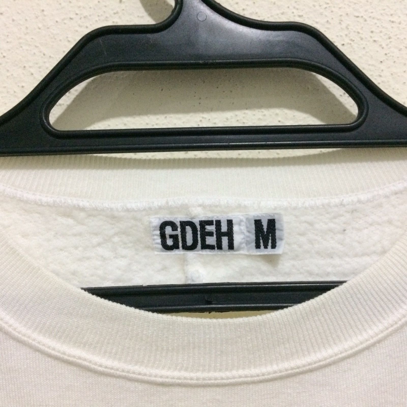 GOODENOUGH × Hiroshi Fujiwara Vintage GDEH Crewneck Jumper White Size US M / EU 48-50 / 2 - 4 Thumbnail