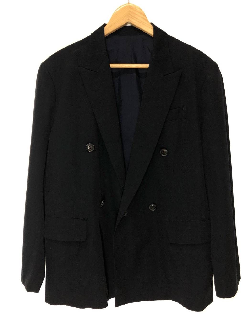 Yohji Yamamoto 🇯🇵 Iconic Yohji Yamamoto Black Y's Blazer Jacket Size US M / EU 48-50 / 2 - 1 Thumbnail
