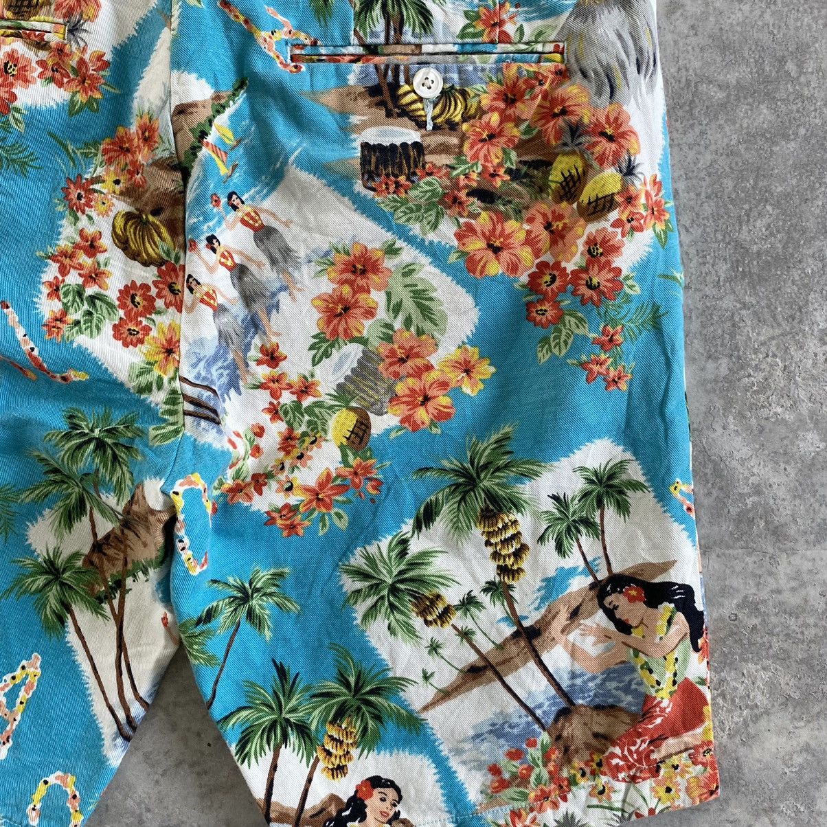 Polo Ralph Lauren × Ralph Lauren Polo Ralph Lauren Aloha Hawaiian Shorts Slim Fit Jorts Size US 33 - 11 Thumbnail