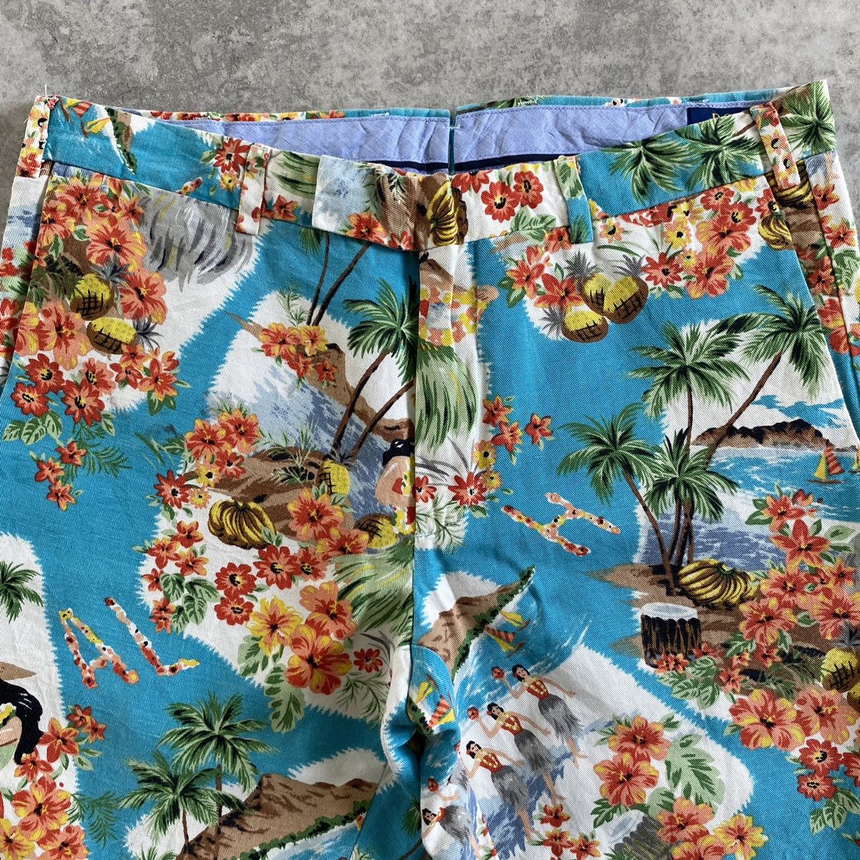 Polo Ralph Lauren × Ralph Lauren Polo Ralph Lauren Aloha Hawaiian Shorts Slim Fit Jorts Size US 33 - 3 Thumbnail