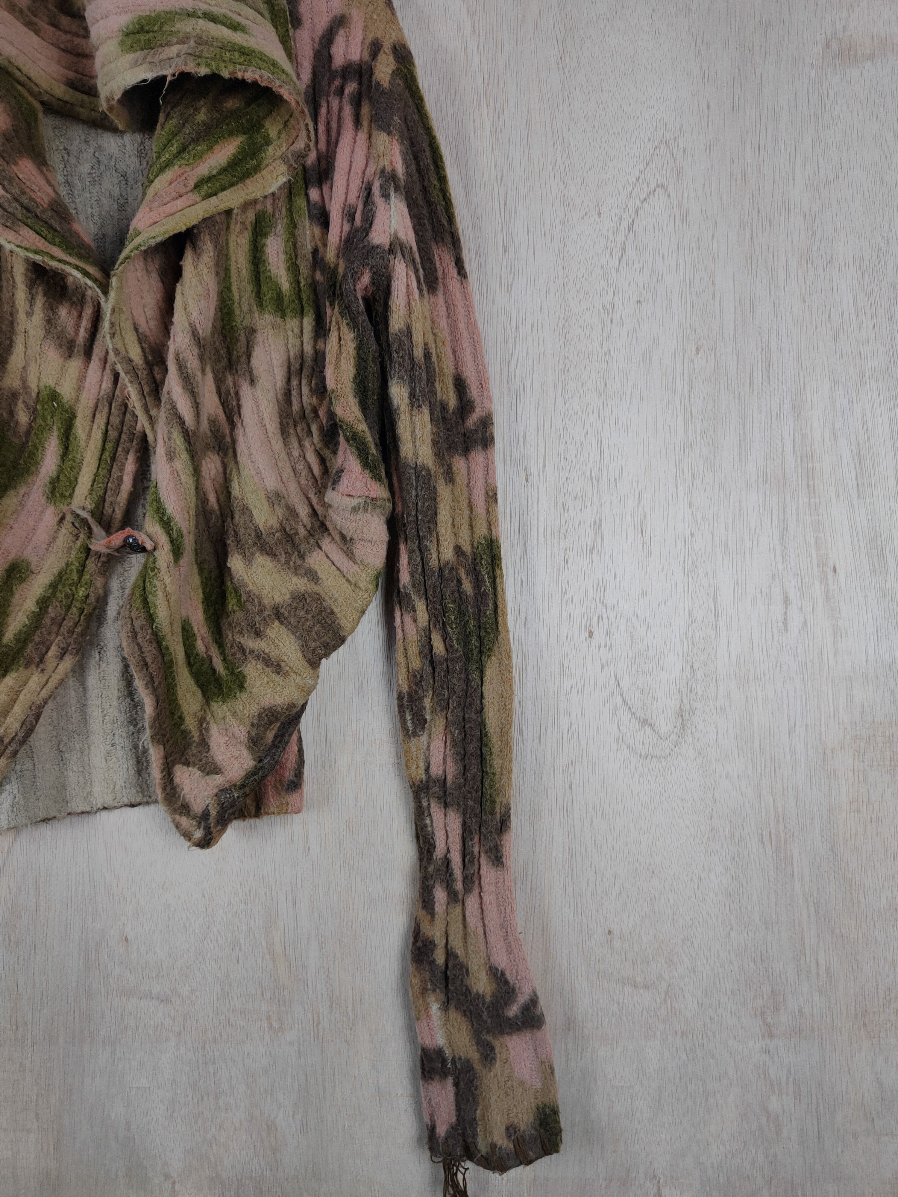 Japanese Brand Boop art Brown Cardigan hoodie knitwear japan #S300 Size M / US 6-8 / IT 42-44 - 5 Thumbnail