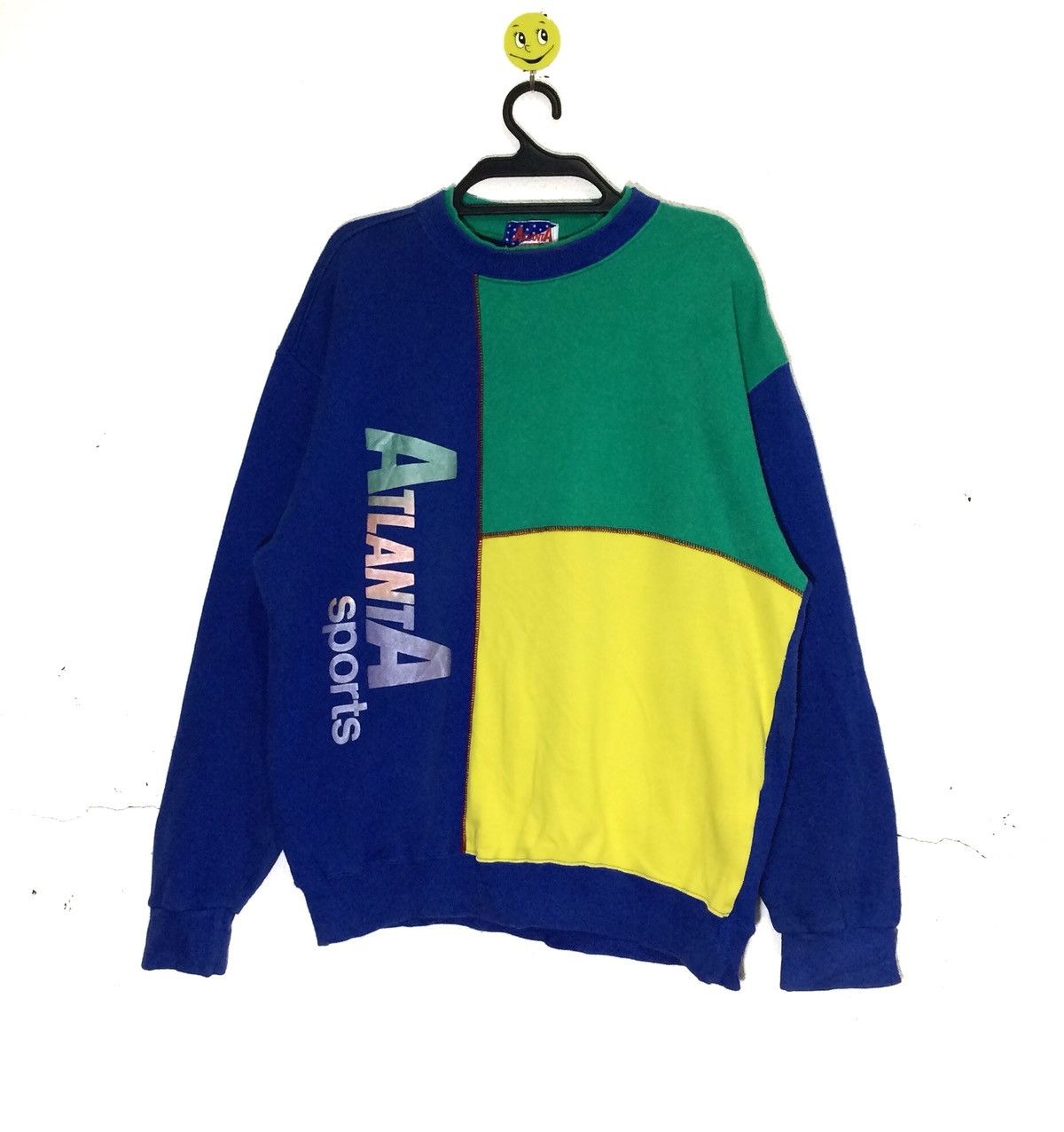 USA Olympics × Vintage Rare!!! Vintage ATLANTA Sports Sweatshirt Pullover Vtg 90's Size US M / EU 48-50 / 2 - 1 Thumbnail