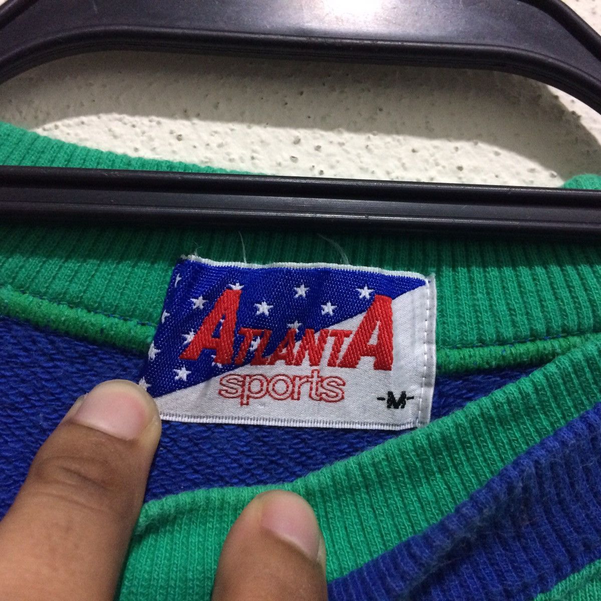 USA Olympics × Vintage Rare!!! Vintage ATLANTA Sports Sweatshirt Pullover Vtg 90's Size US M / EU 48-50 / 2 - 3 Thumbnail