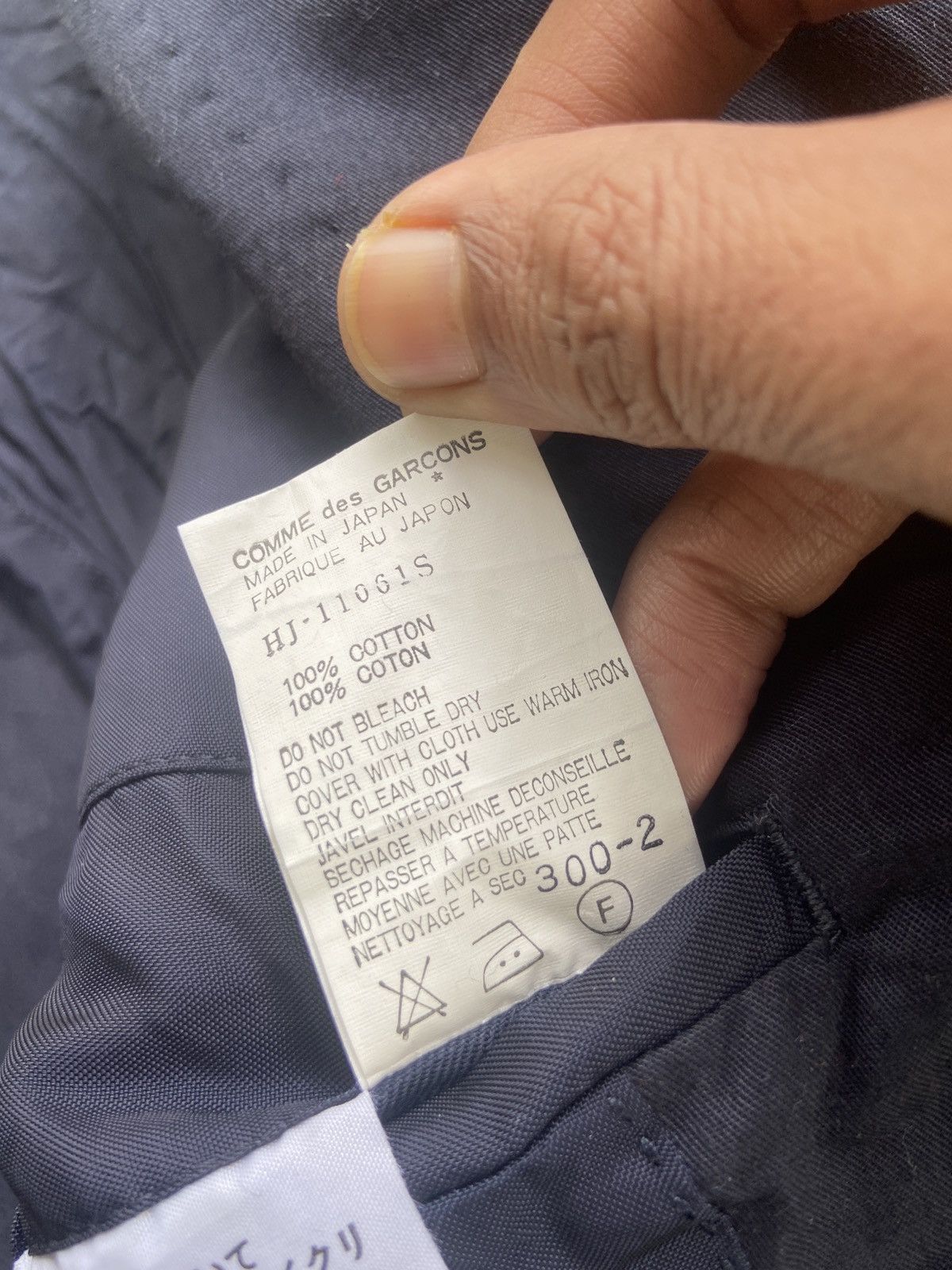 Comme des Garcons Vintage Comme des Garcons Homme Blazer Jacket Size US S / EU 44-46 / 1 - 7 Thumbnail
