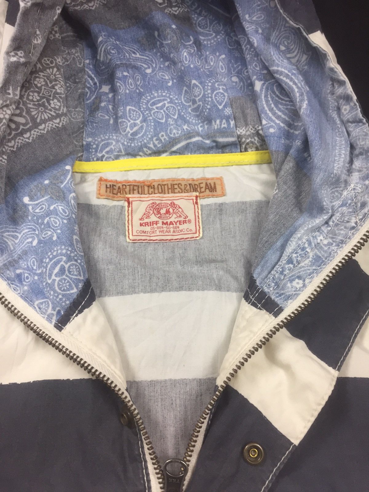 Japanese Brand Kriff mayer zipper hooded Size US M / EU 48-50 / 2 - 4 Thumbnail