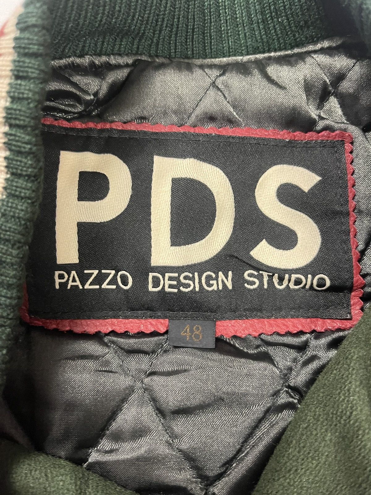 Pazzo × Vintage Pazzo design studio varsity jacket button down size 48 Size US M / EU 48-50 / 2 - 4 Thumbnail