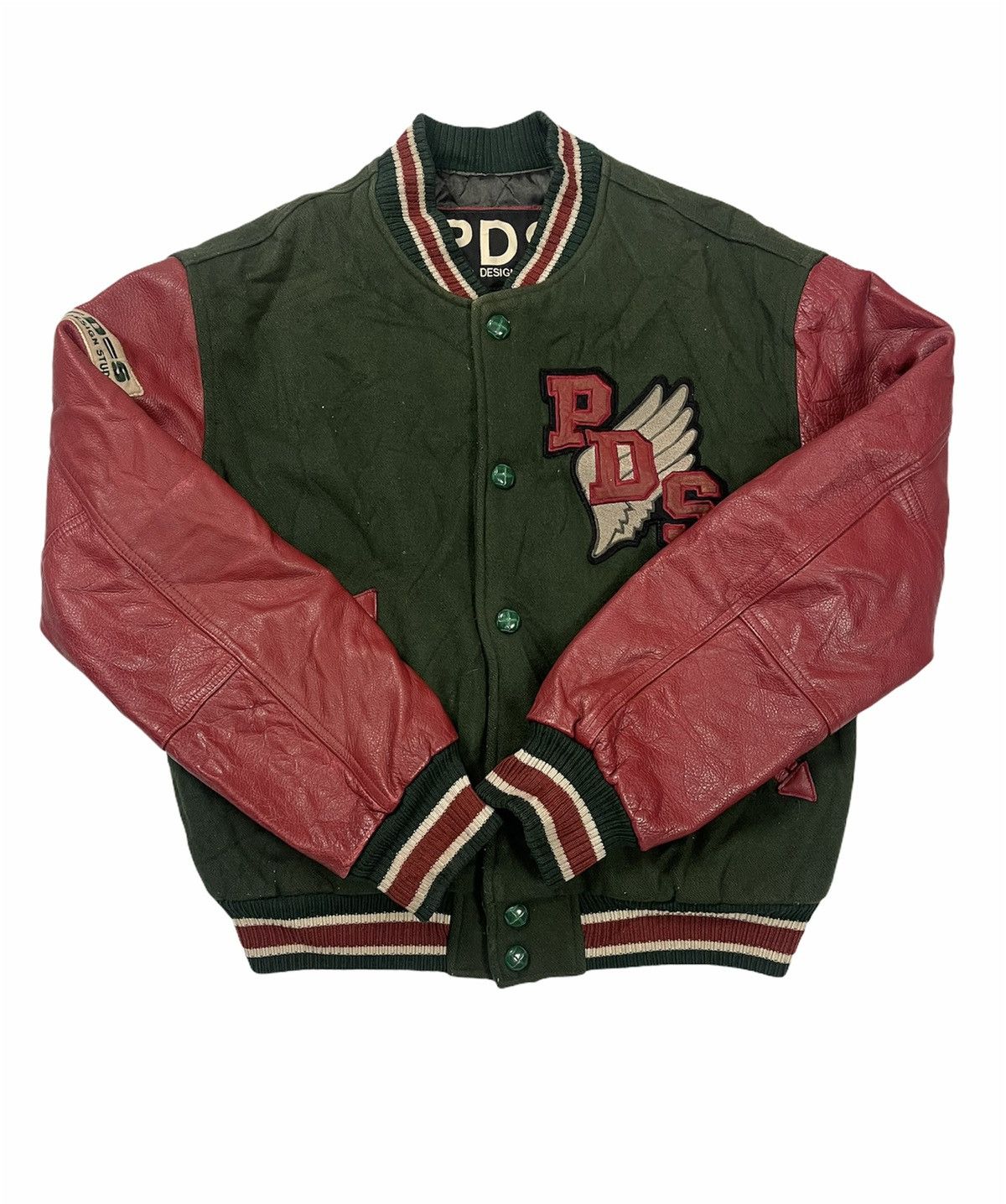 Pazzo × Vintage Pazzo design studio varsity jacket button down size 48 Size US M / EU 48-50 / 2 - 2 Thumbnail