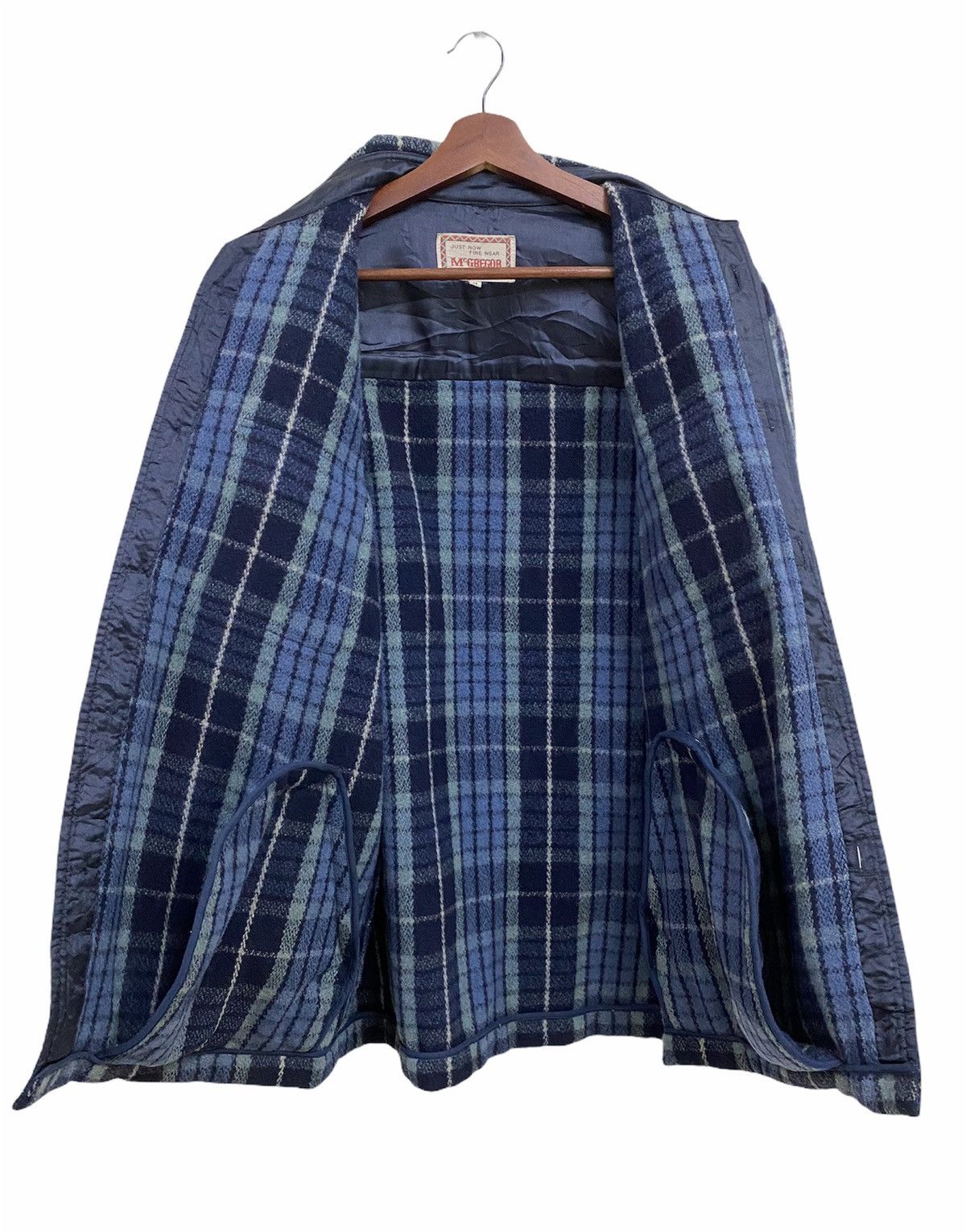 Flannel × Japanese Brand × McGregor Vintage Mc Gregor Wool Flannel Jacket Size US M / EU 48-50 / 2 - 7 Thumbnail