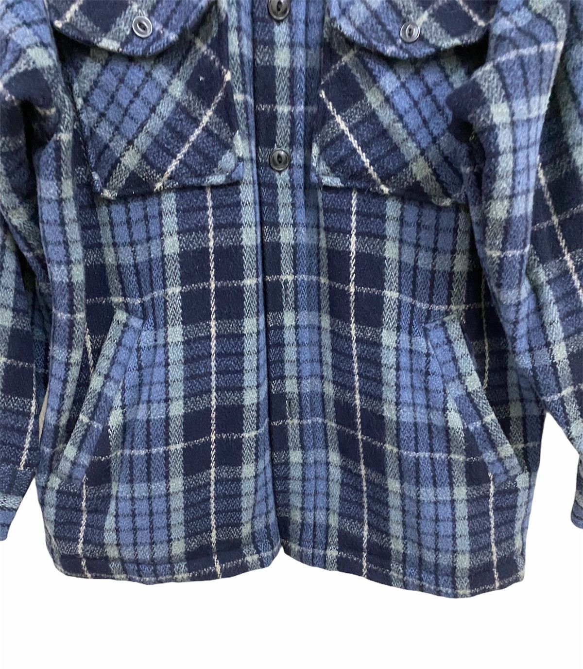 Flannel × Japanese Brand × McGregor Vintage Mc Gregor Wool Flannel Jacket Size US M / EU 48-50 / 2 - 4 Thumbnail