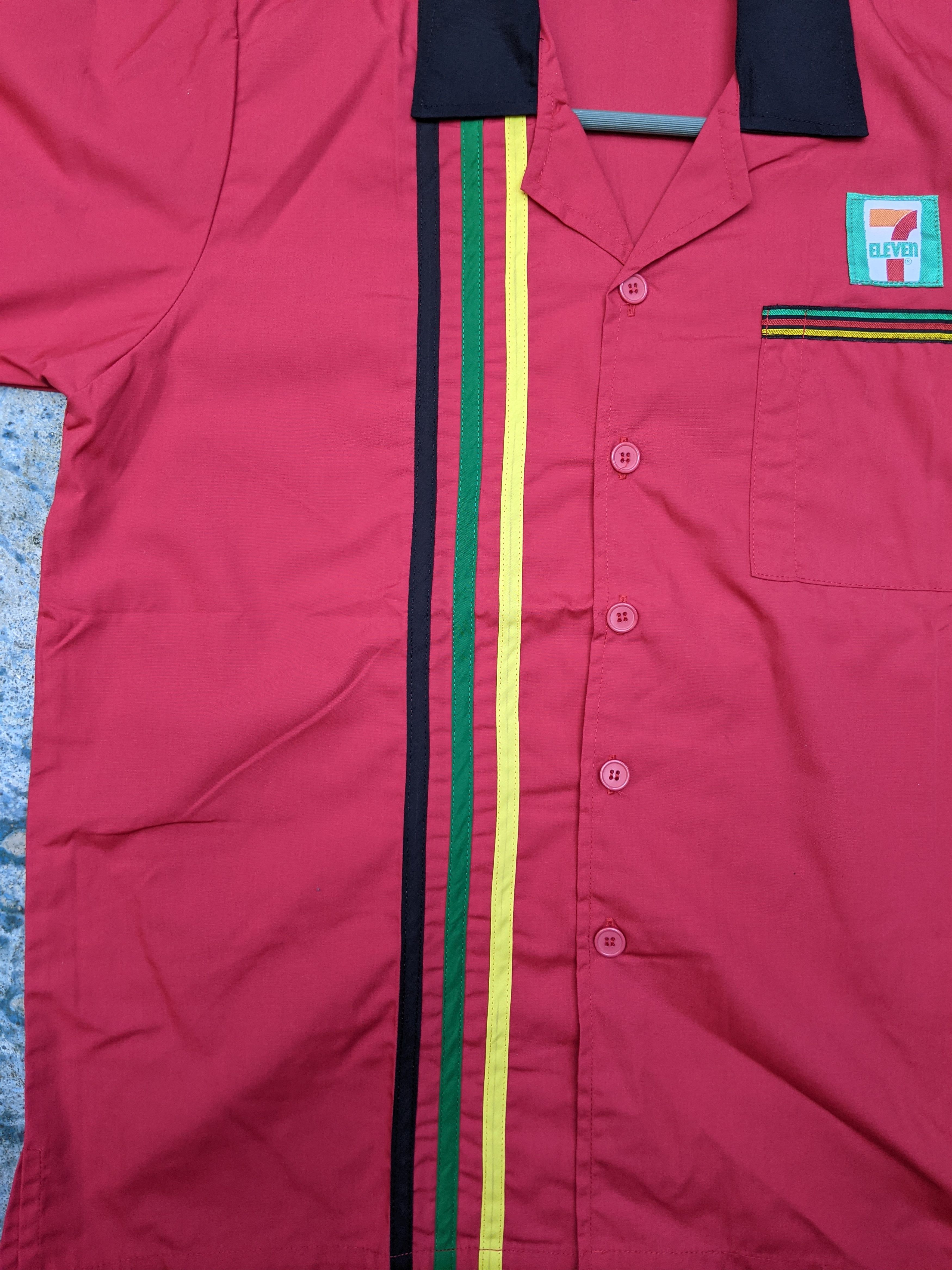 Vintage Vintage 90s 7Eleven Button Ups Shirt Uniform Size US M / EU 48-50 / 2 - 4 Thumbnail
