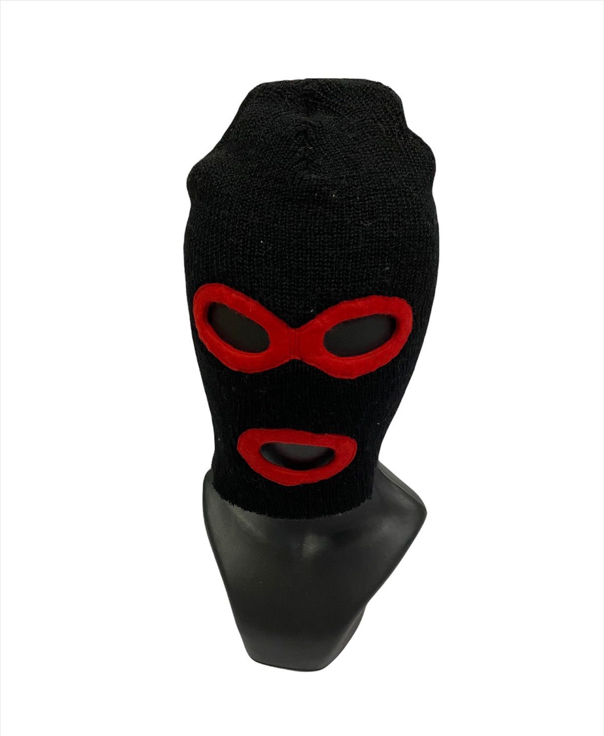 Japanese Brand Black Mask Distressed Robbery Monster Horror Beanie Size ONE SIZE - 1 Thumbnail