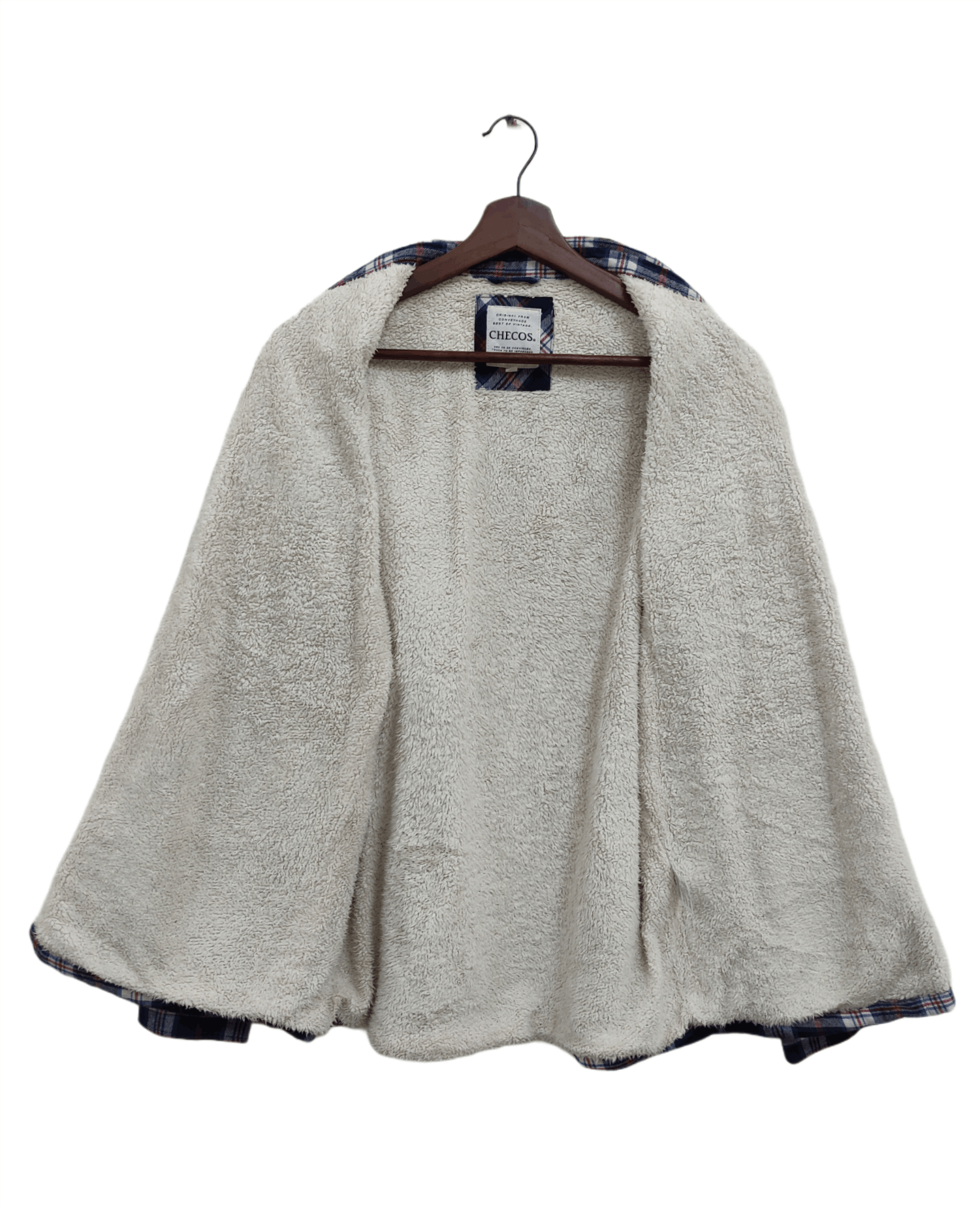 Flannel × Vintage Vintage Snap Buttons Sherpa Flannel Jacket Size US L / EU 52-54 / 3 - 7 Thumbnail