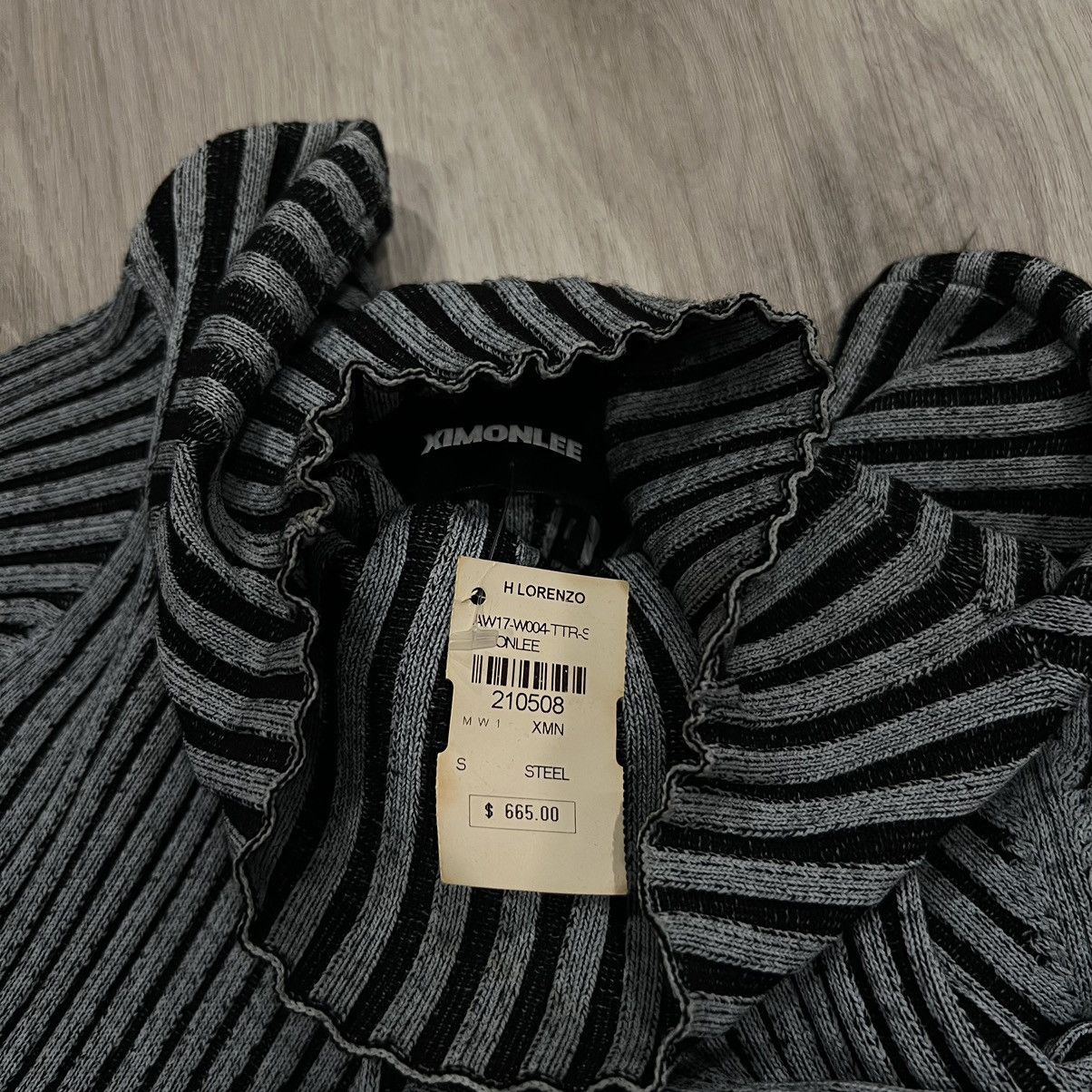 Ximon Lee XIMON LEE Long Sleeve Ribbed Shirt Size US S / EU 44-46 / 1 - 4 Thumbnail