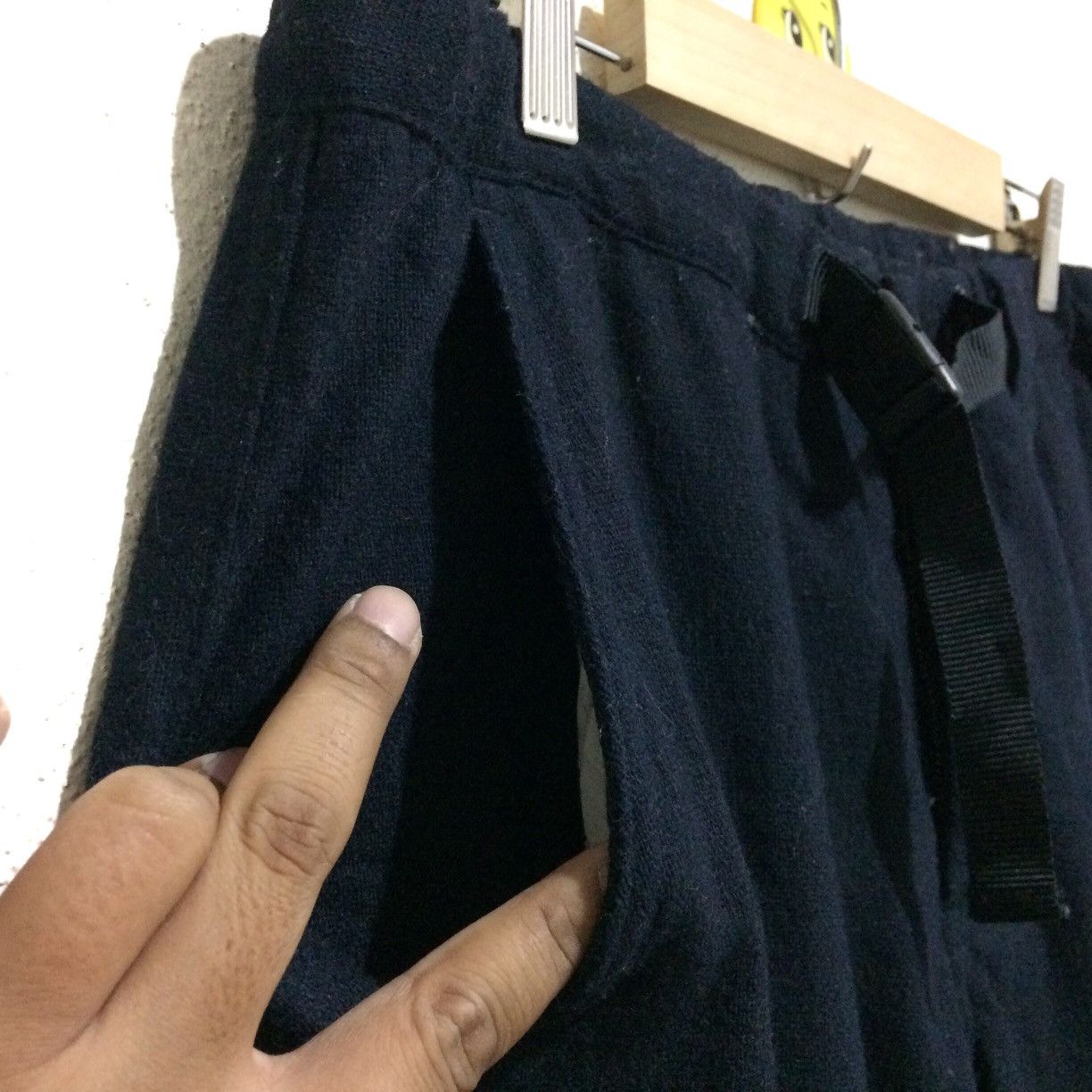 The North Face Vintage TNF Wool Pants Multi Pocket Cargo Size XL Size US 36 / EU 52 - 2 Thumbnail