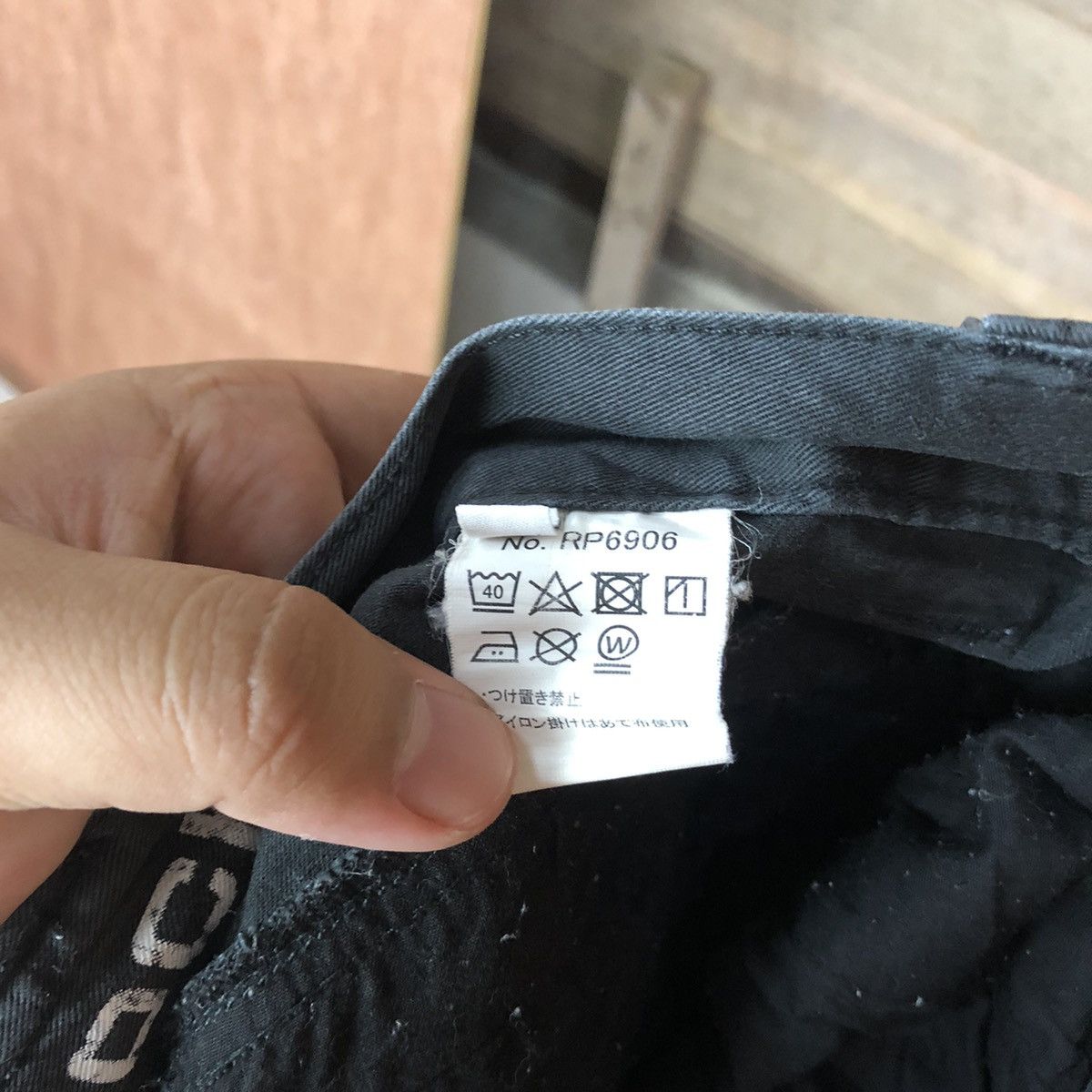 Japanese Brand Rocky double knee distressed Cargo Multipocket Pants #6793 Size US 31 - 17 Thumbnail