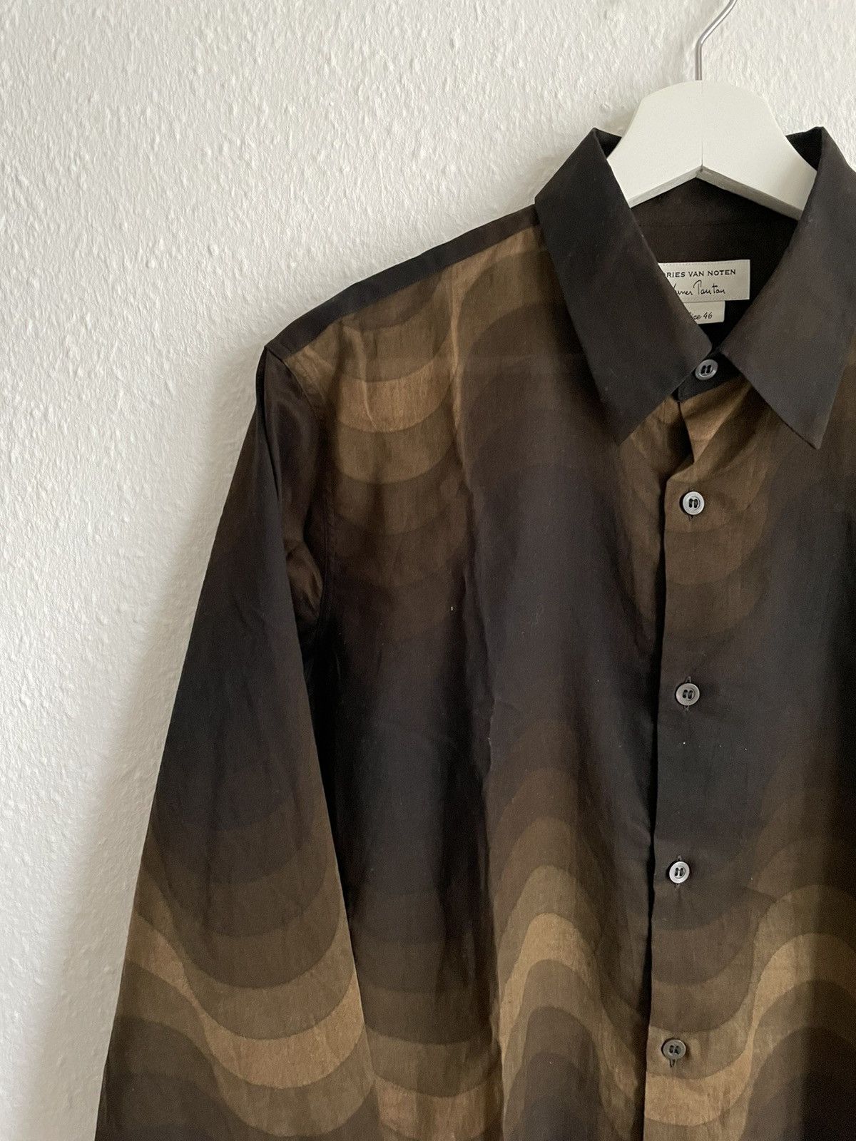 Dries Van Noten RARE GRAIL dries van noten Verner print shirt Size US S / EU 44-46 / 1 - 3 Thumbnail