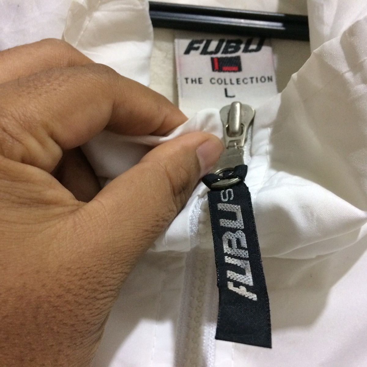 Fubu Vintage Fubu The collection windbreaker Nylon Jacket HIPHop Size US L / EU 52-54 / 3 - 4 Thumbnail