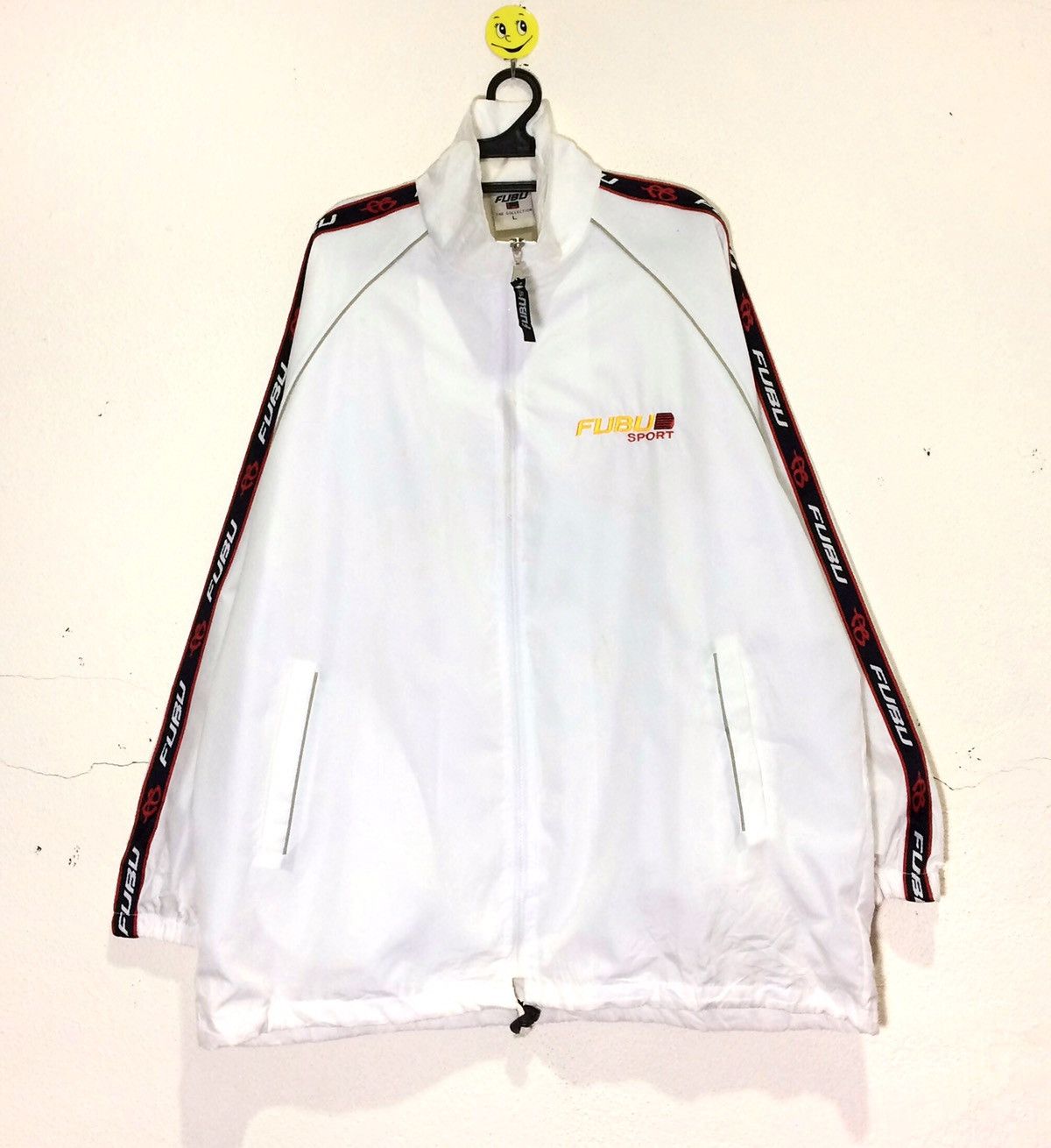 Fubu Vintage Fubu The collection windbreaker Nylon Jacket HIPHop Size US L / EU 52-54 / 3 - 2 Thumbnail