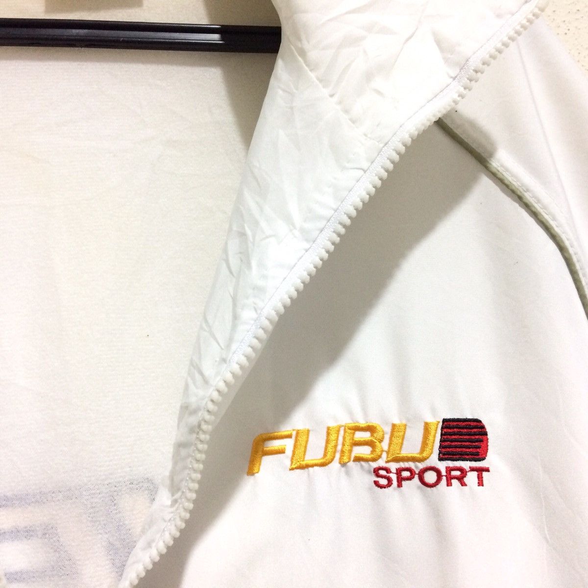 Fubu Vintage Fubu The collection windbreaker Nylon Jacket HIPHop Size US L / EU 52-54 / 3 - 3 Thumbnail