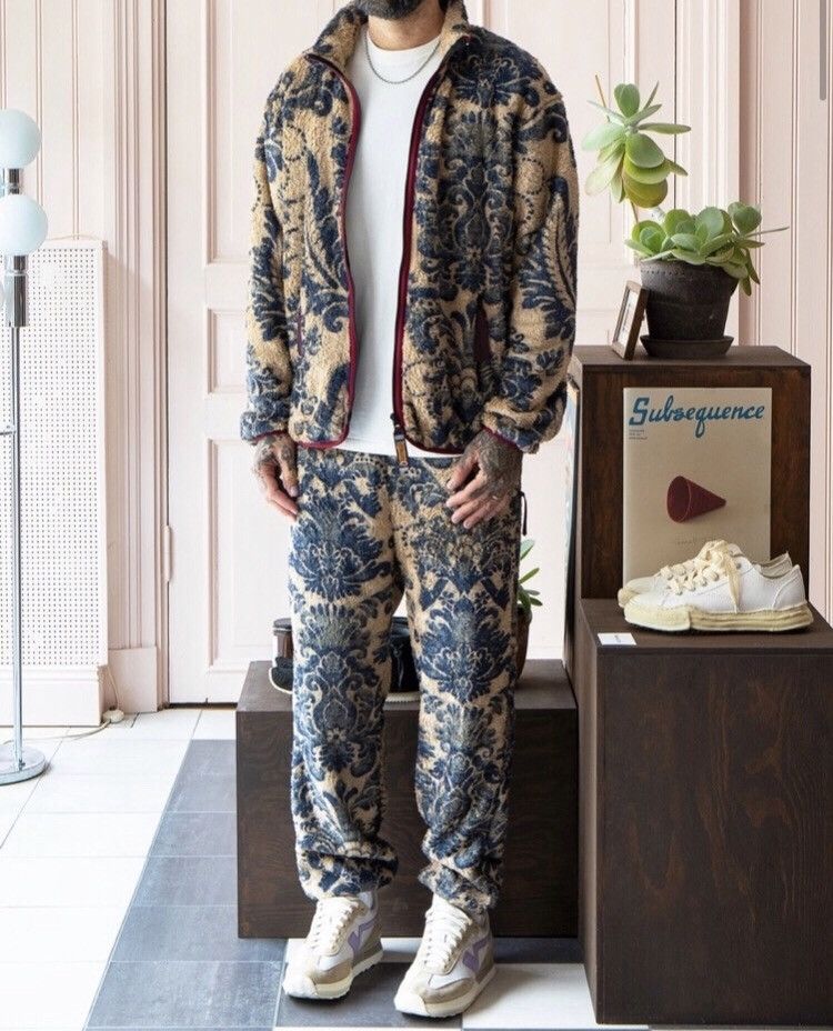 Kapital × Kapital Kountry KAPITAL DAMASK FLEECE PANTS Size US 32 / EU 48 - 12 Thumbnail