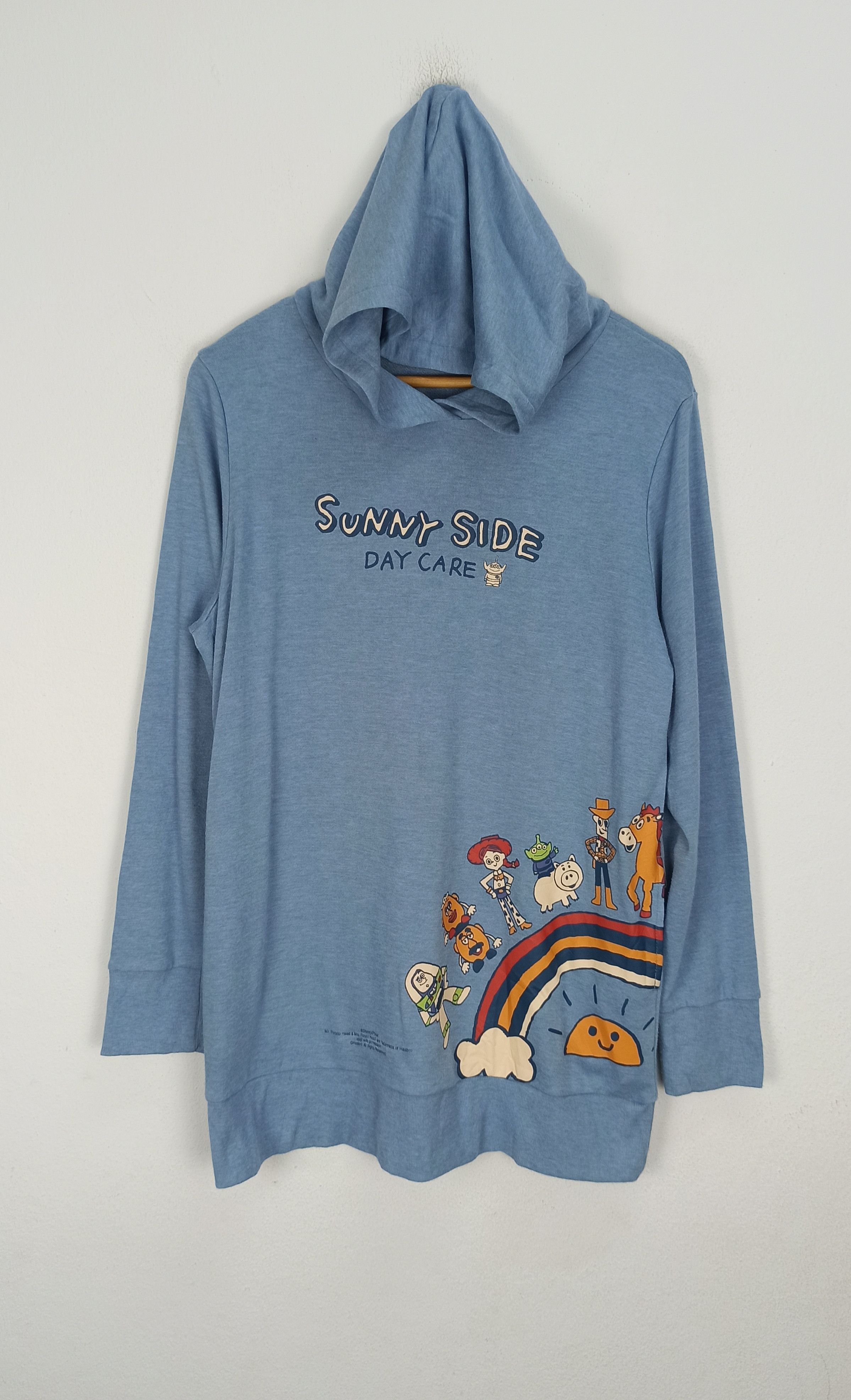 image of Hoodie Disney Pixar Toy Story Sweatshirt in Blue, Men's (Size Large)