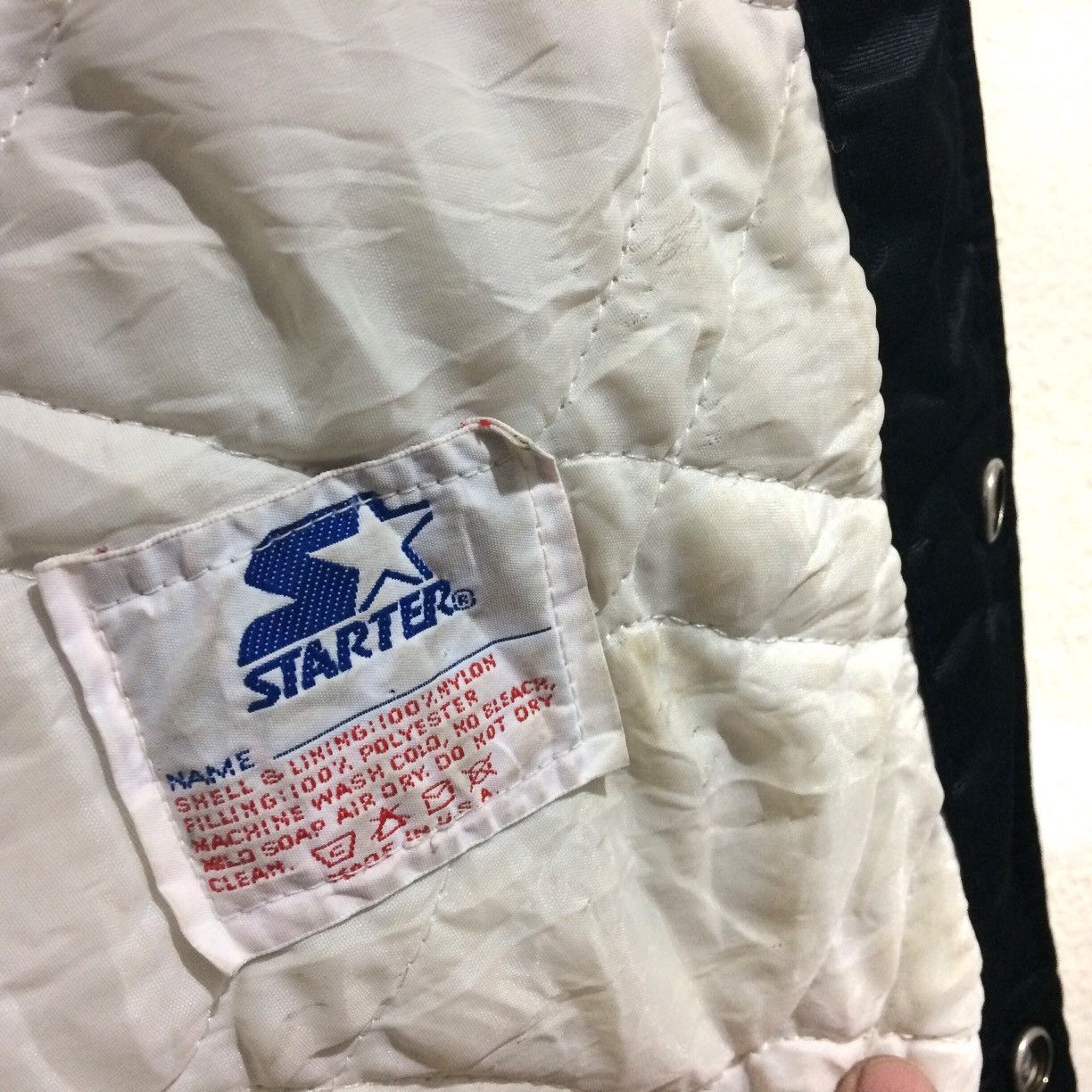 MLB Vintage Chicago White Sox Varsity Jacket Diamond Collection Size US L / EU 52-54 / 3 - 7 Thumbnail