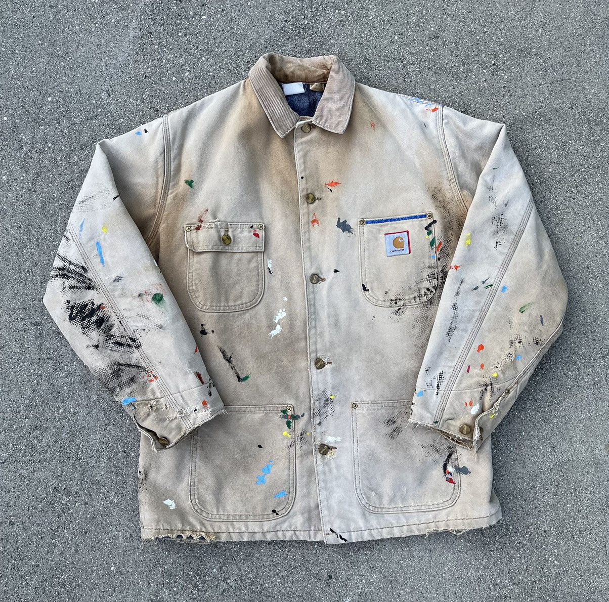 Carhartt Vintage Custom Carhartt Chore Ranch Work Coat Detroit Quilt Size US L / EU 52-54 / 3 - 1 Thumbnail