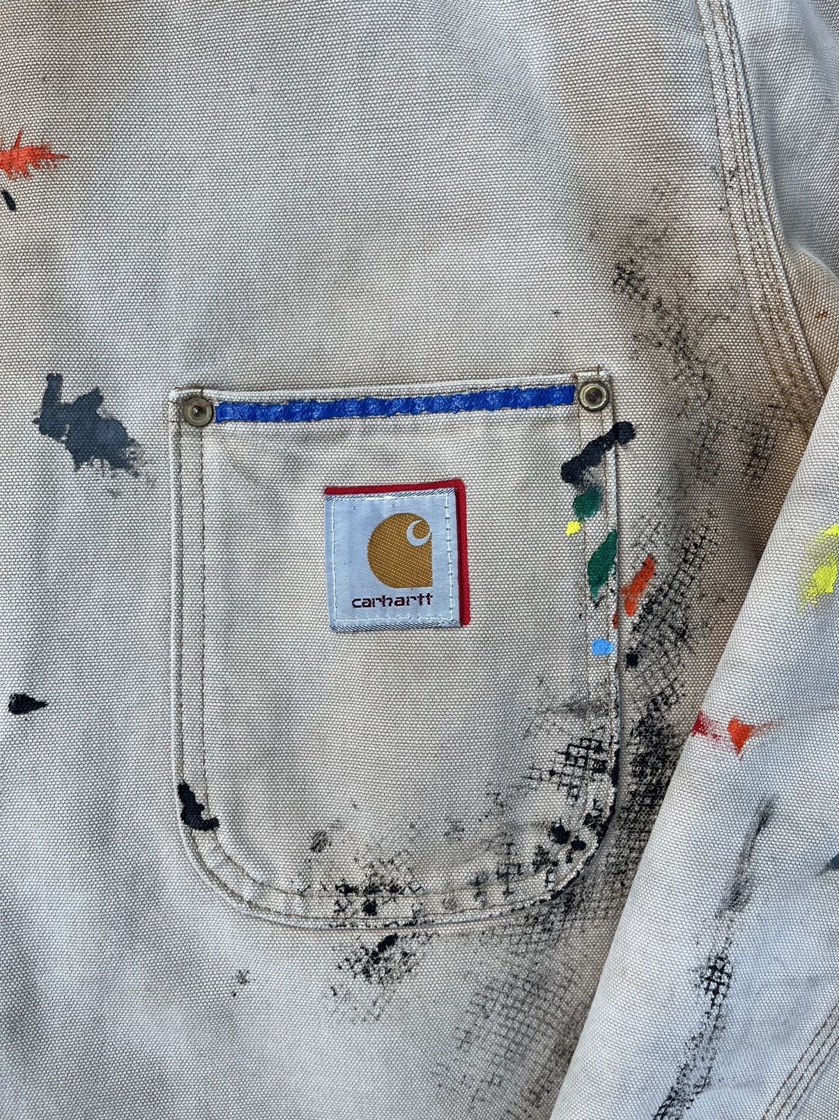 Carhartt Vintage Custom Carhartt Chore Ranch Work Coat Detroit Quilt Size US L / EU 52-54 / 3 - 4 Thumbnail