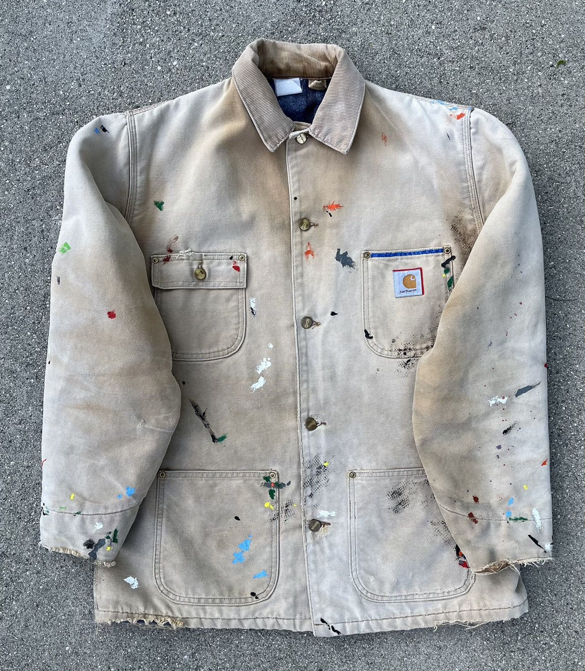 Carhartt Vintage Custom Carhartt Chore Ranch Work Coat Detroit Quilt Size US L / EU 52-54 / 3 - 12 Thumbnail