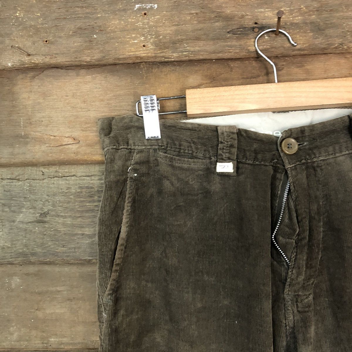 Japanese Brand Japanese Brand Dark Brown Conduroi Casual Pants #7064 Size US 31 - 4 Thumbnail
