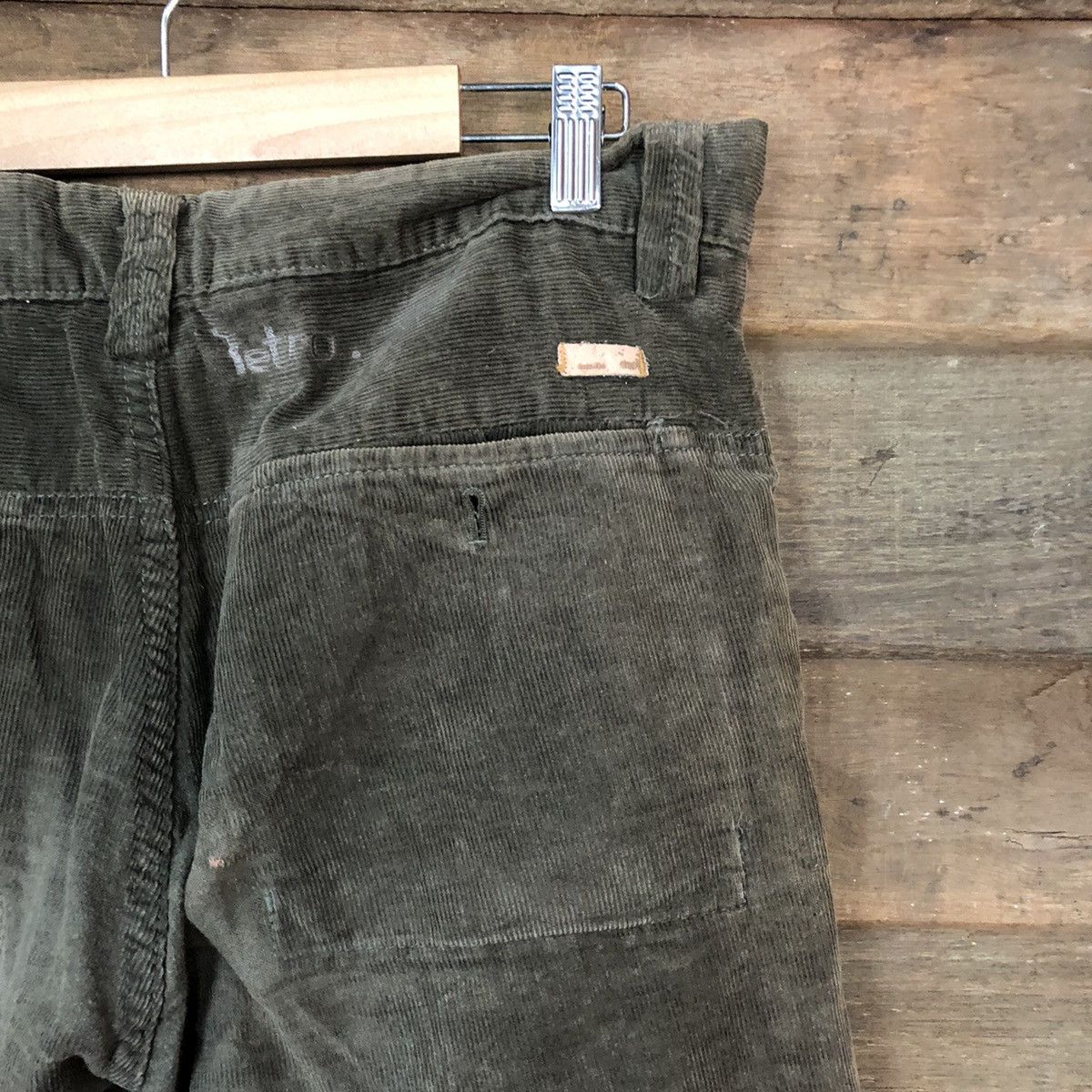 Japanese Brand Japanese Brand Dark Brown Conduroi Casual Pants #7064 Size US 31 - 12 Thumbnail