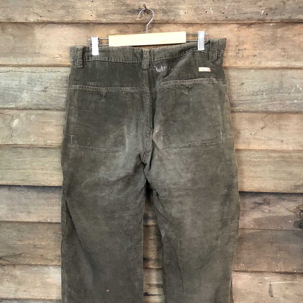 Japanese Brand Japanese Brand Dark Brown Conduroi Casual Pants #7064 Size US 31 - 9 Thumbnail